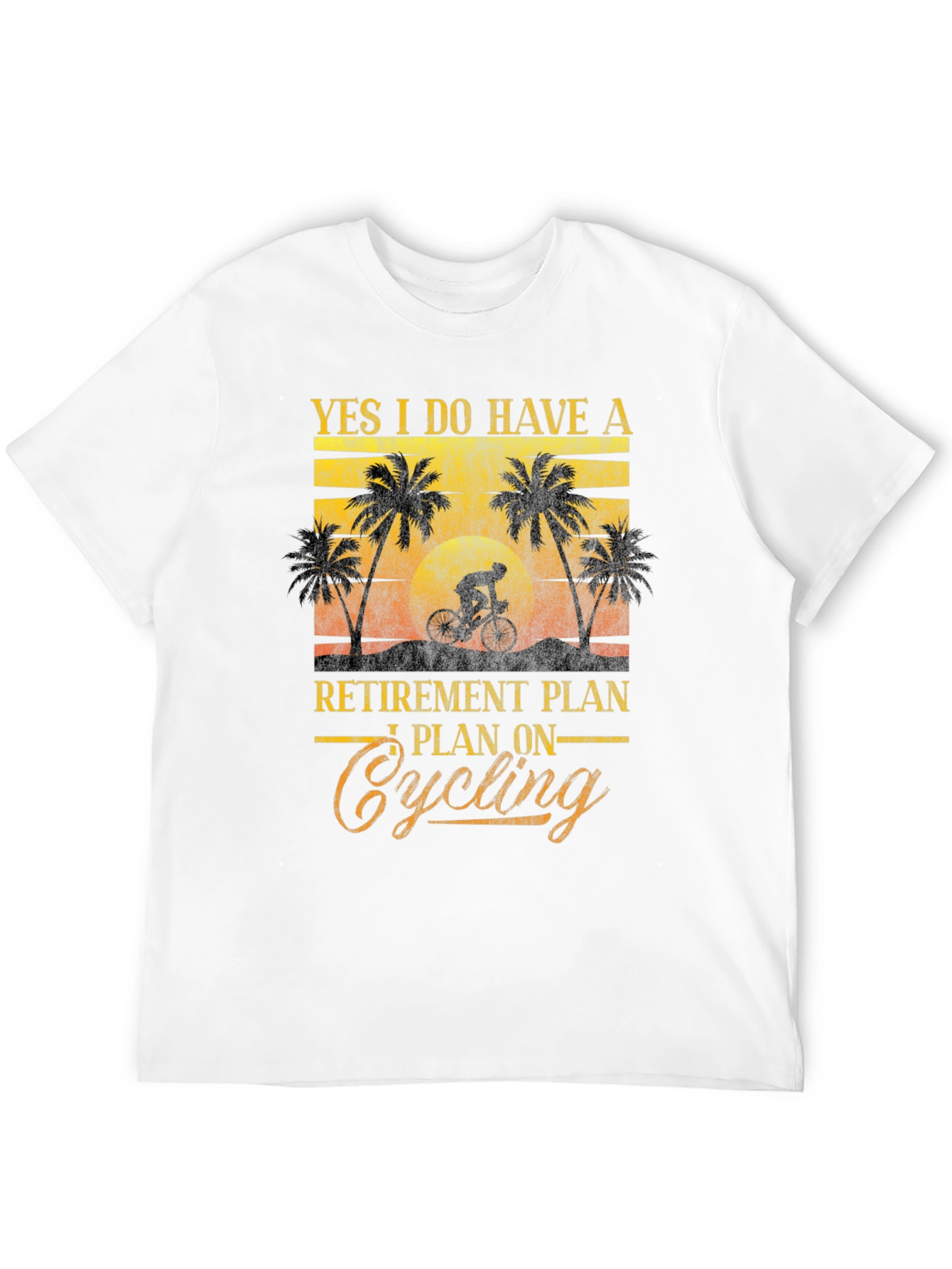 Cycling Retirement Plan Graphic Tee