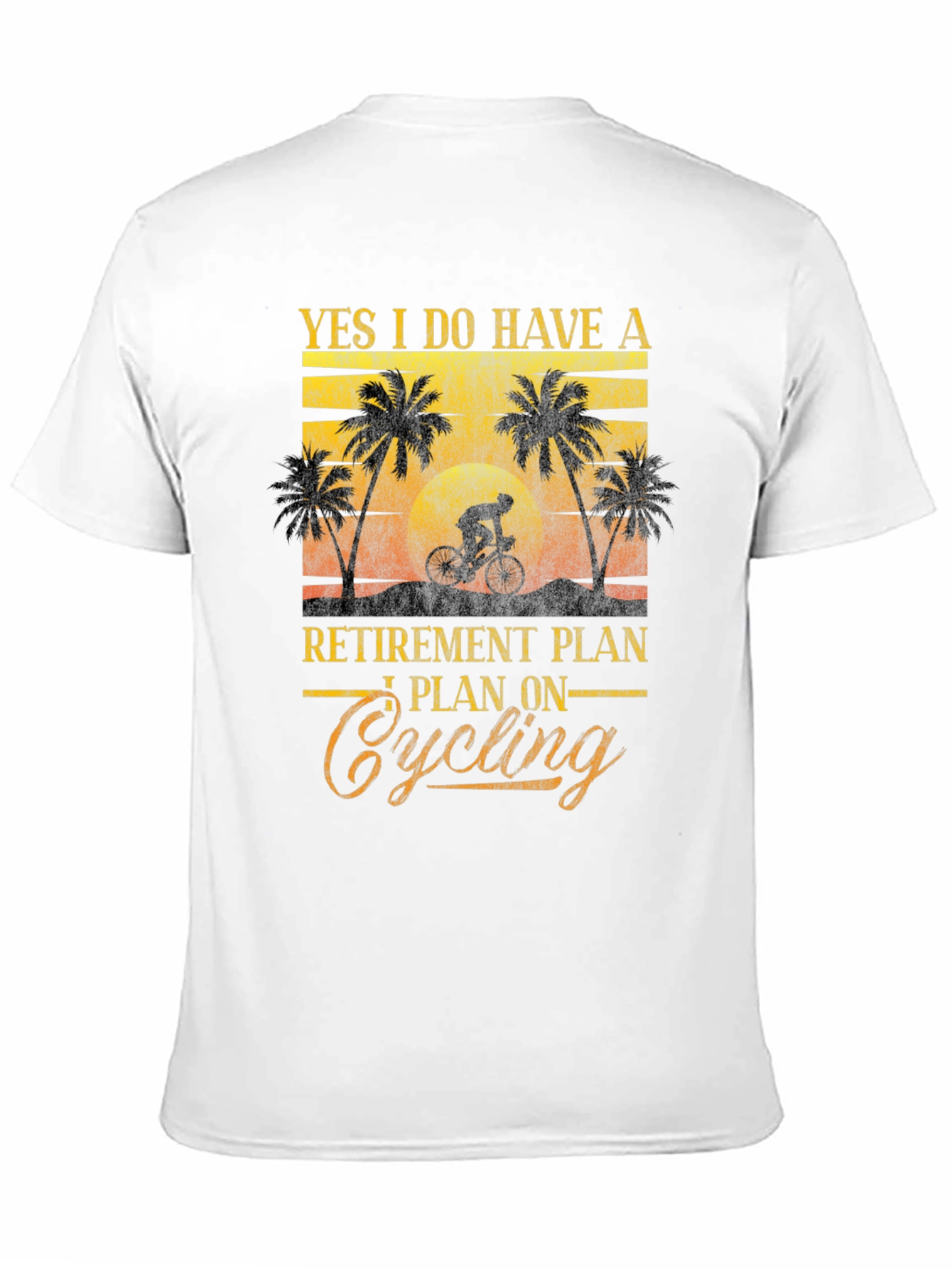 Cycling Retirement Plan Graphic Tee