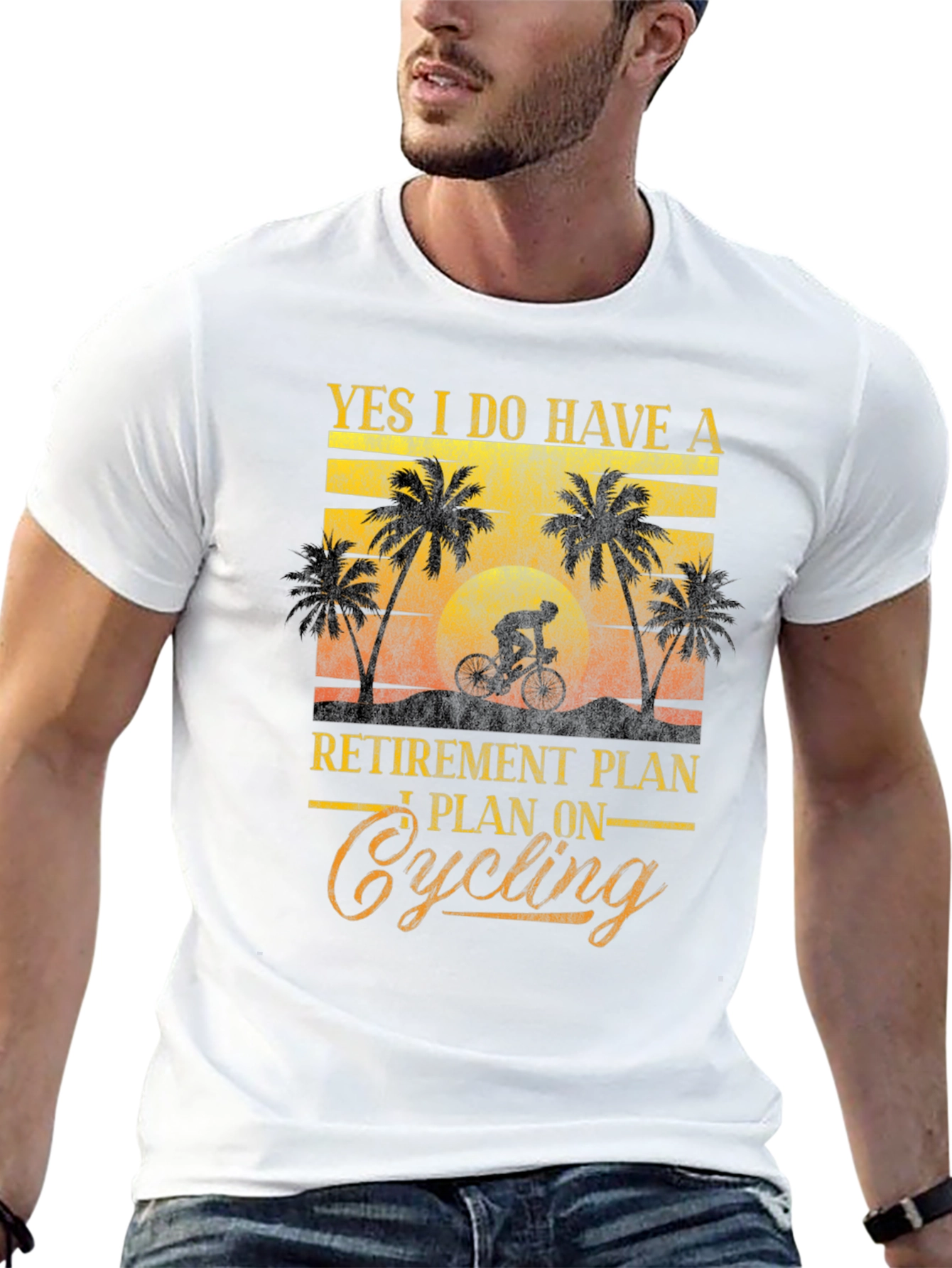 Cycling Retirement Plan Graphic Tee