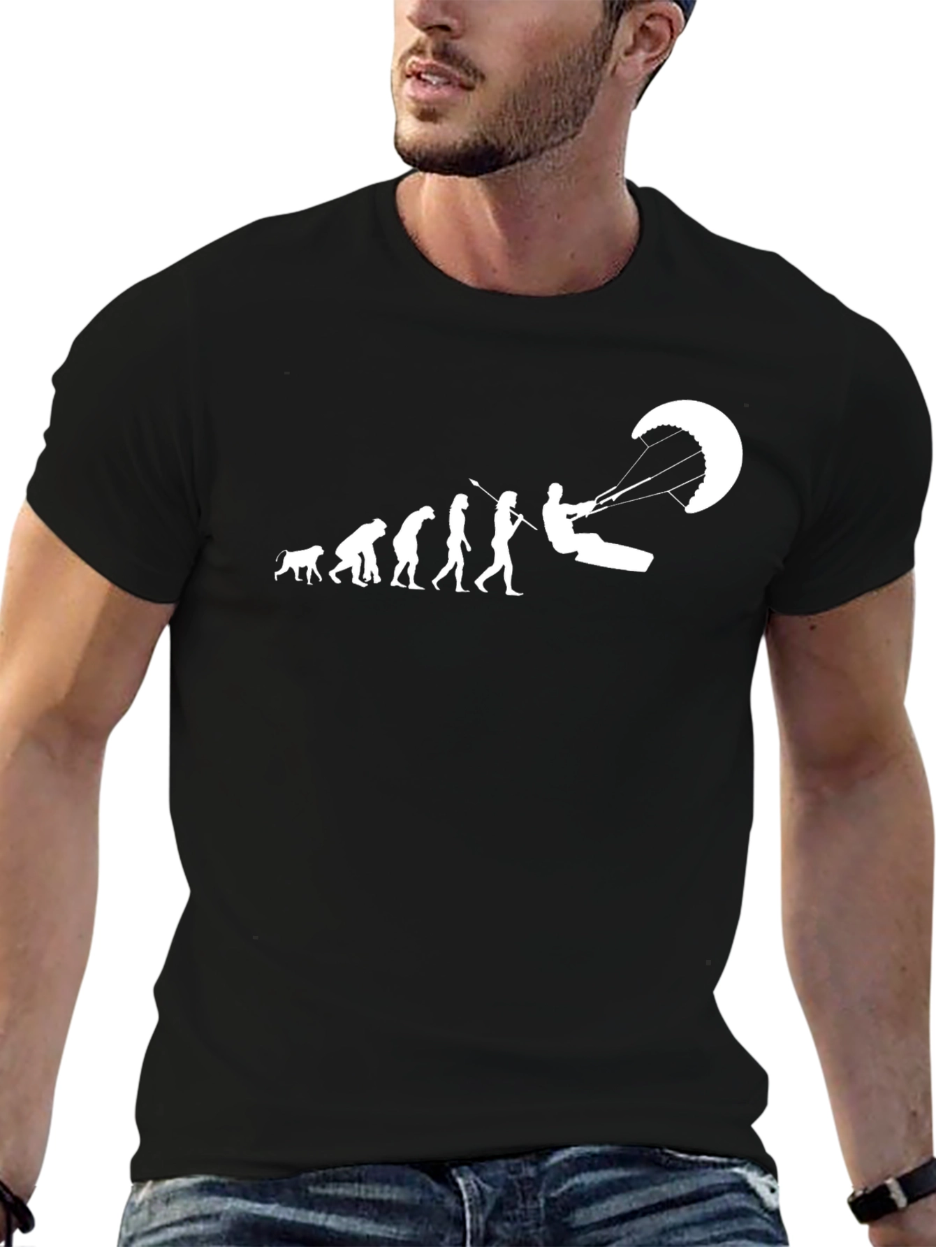 Evolution of Flight Black T-Shirt
