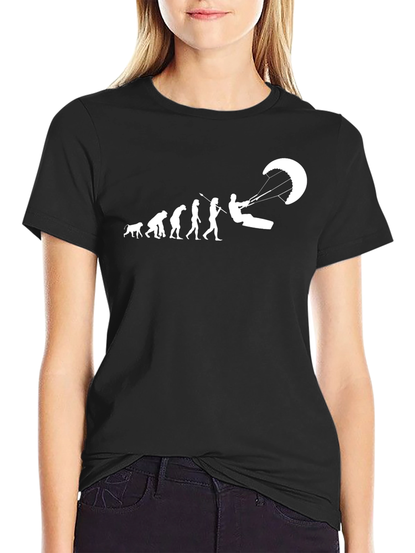 Evolution of Flight Black T-Shirt