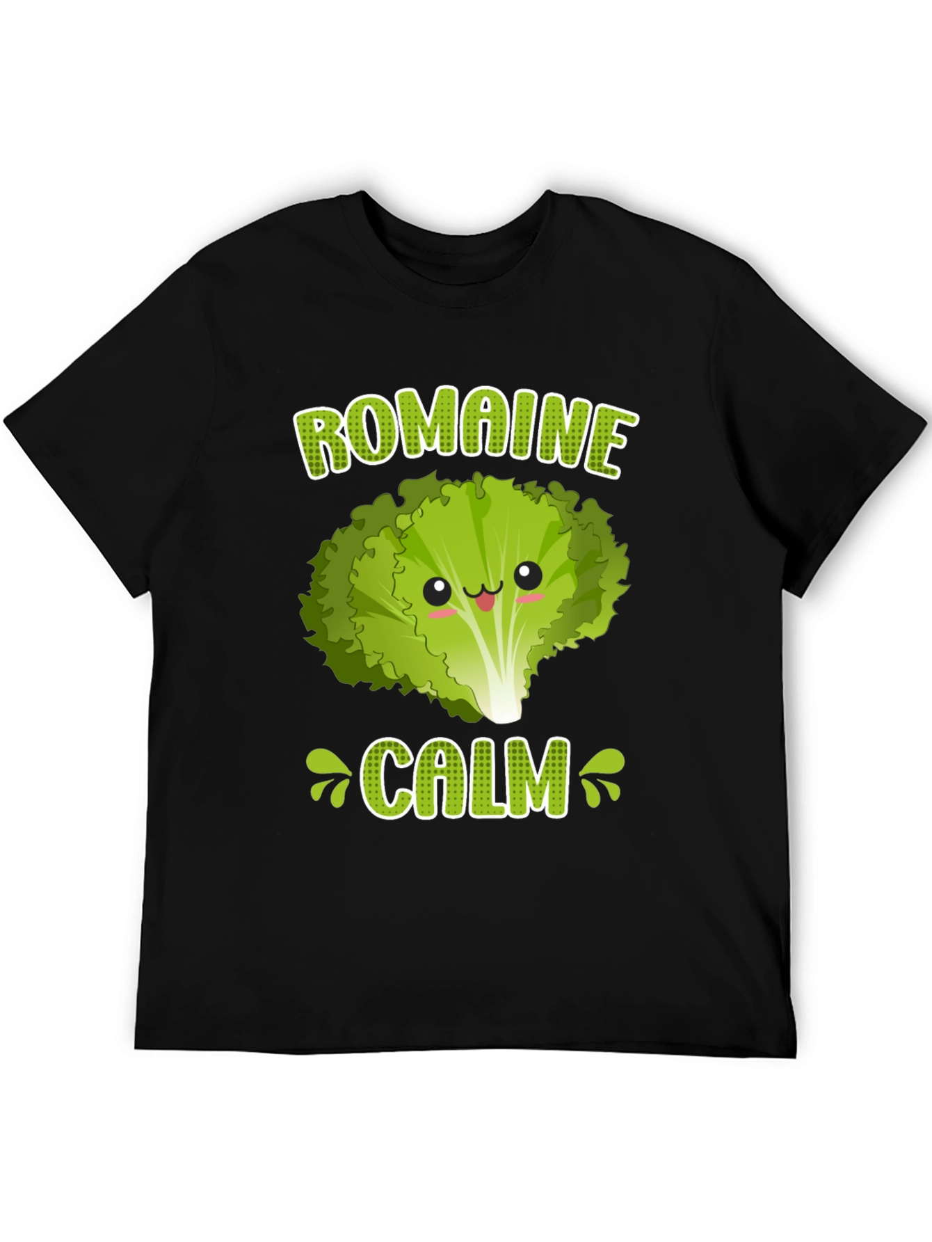 Romaine Calm T-Shirt - Funny Lettuce Pun Tee