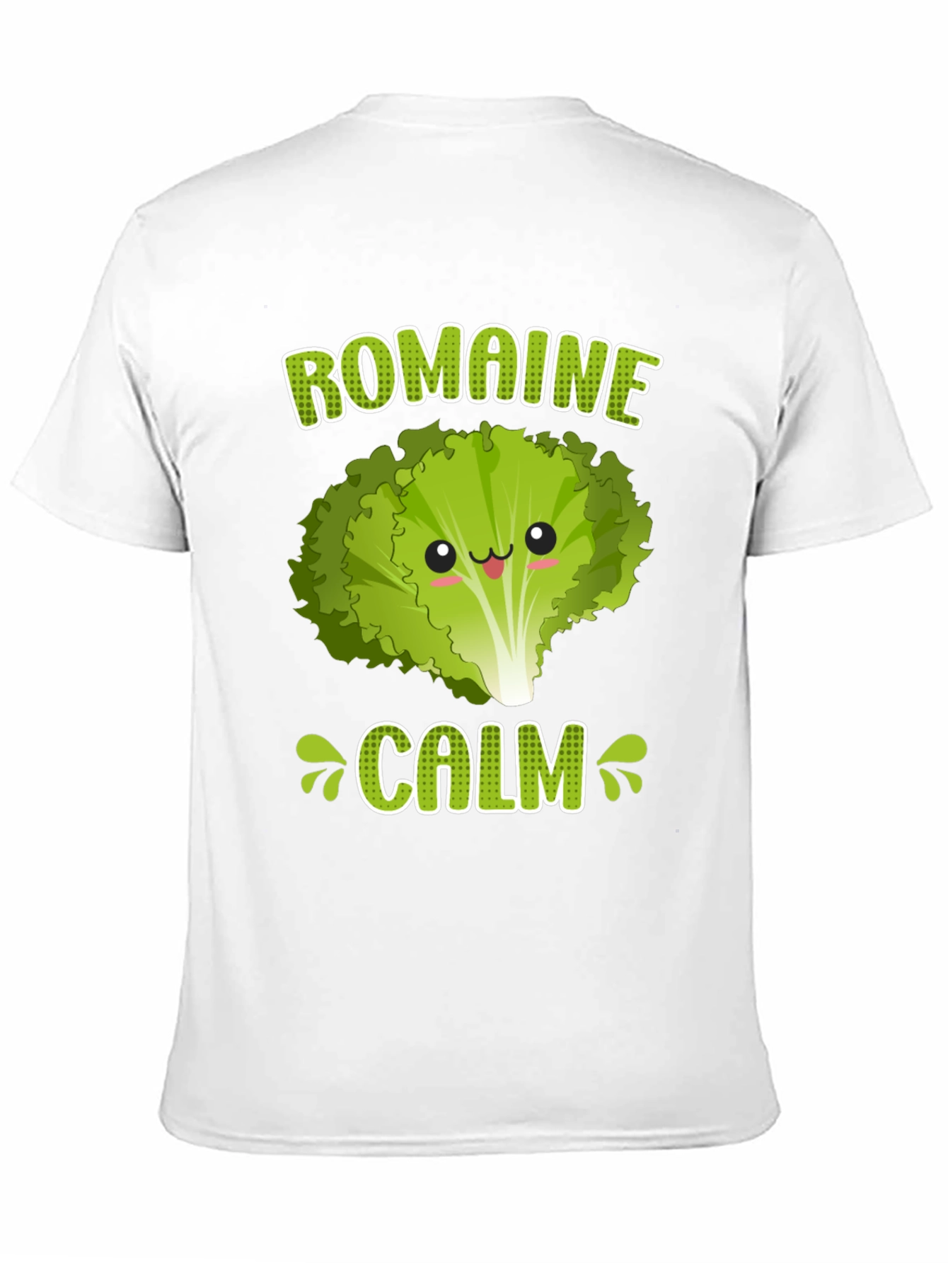 Romaine Calm T-Shirt - Funny Lettuce Pun Tee