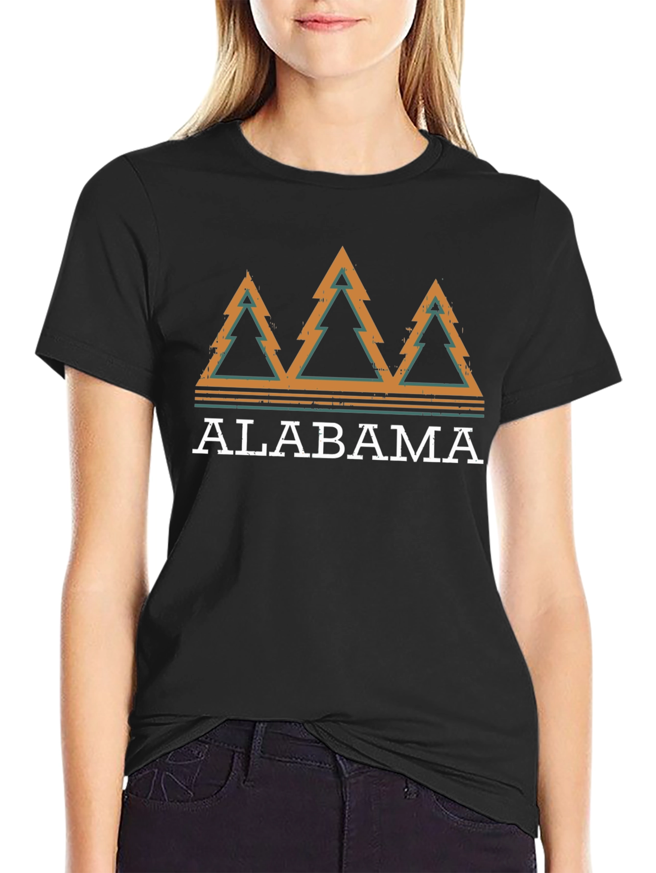 Alabama Forest Tree T-Shirt - Vacation Tee