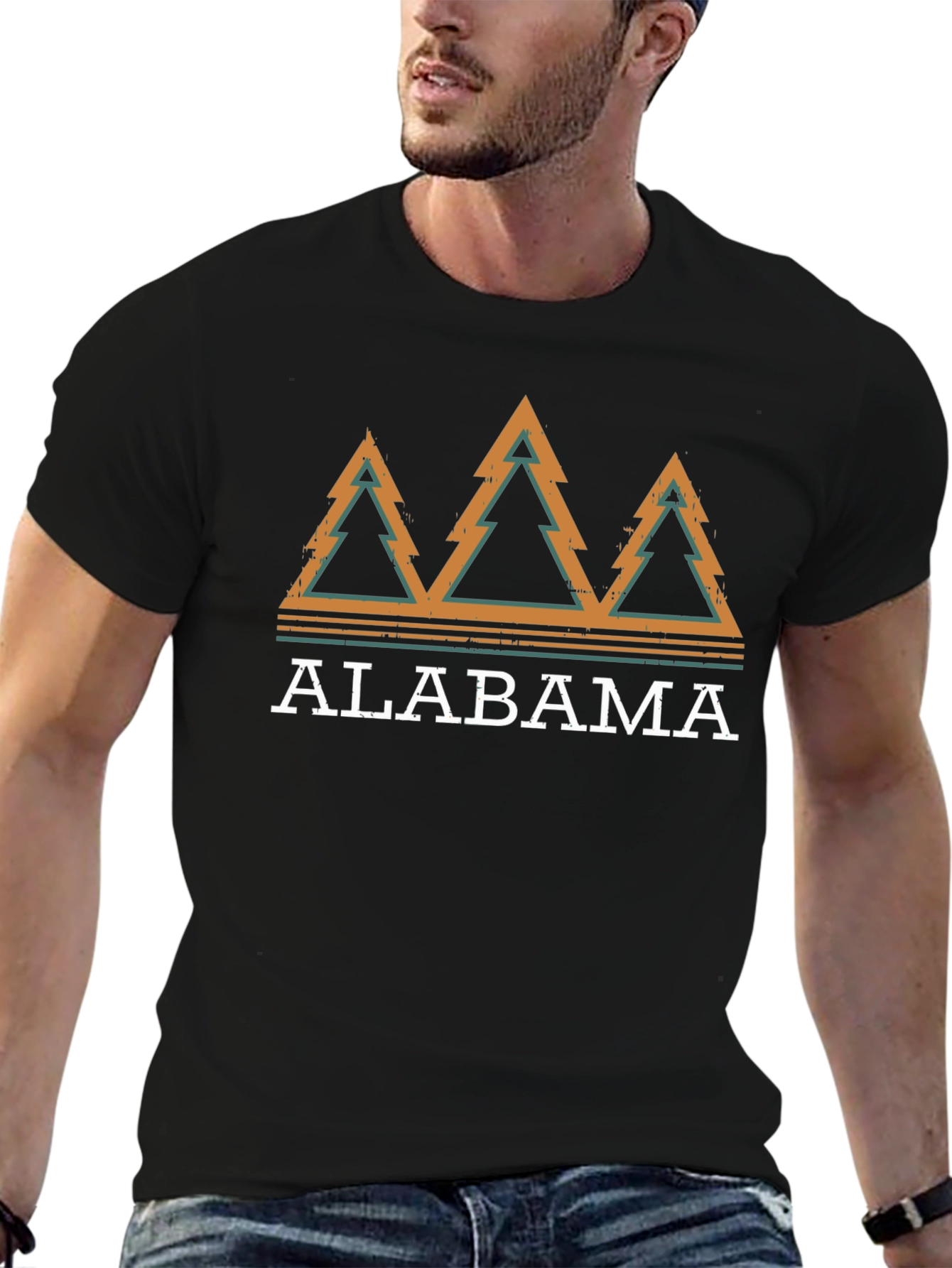 Alabama Forest Tree T-Shirt - Vacation Tee