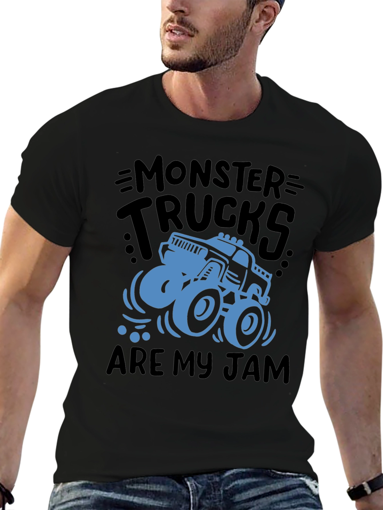 Monster Trucks Are My Jam - Graphic T-Shirt
