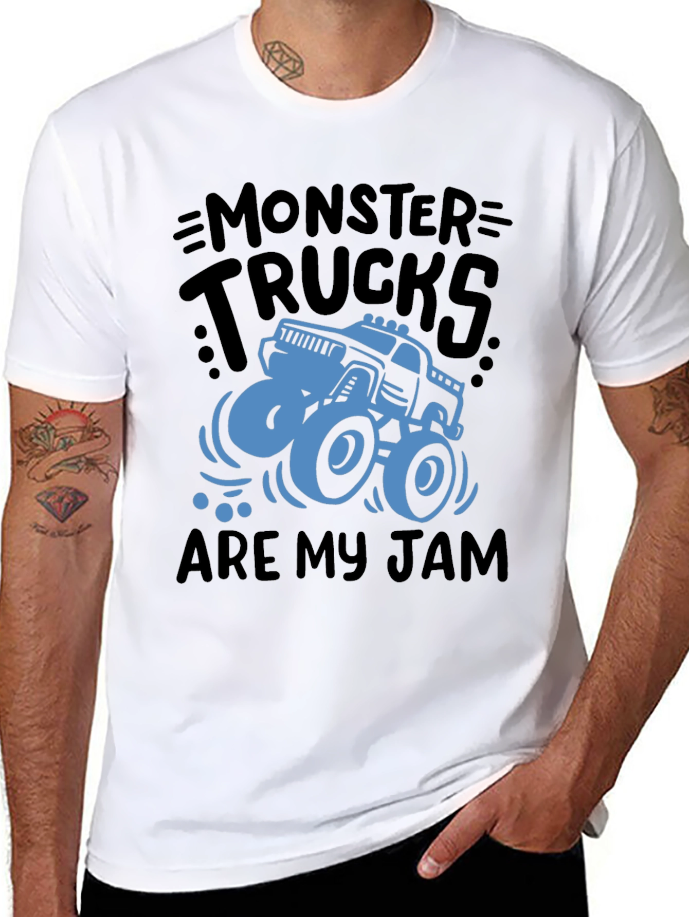 Monster Trucks Are My Jam - Graphic T-Shirt