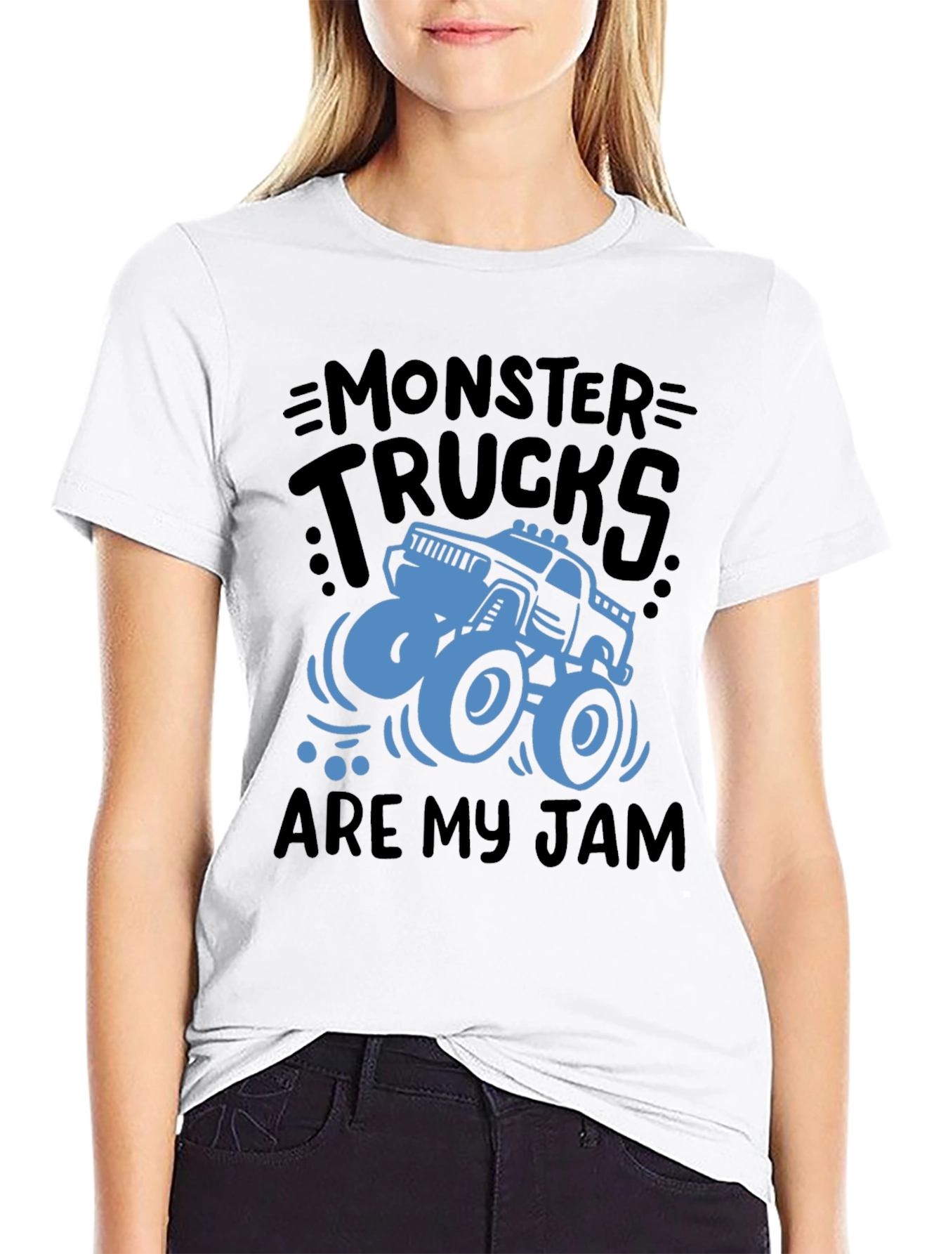 Monster Trucks Are My Jam - Graphic T-Shirt