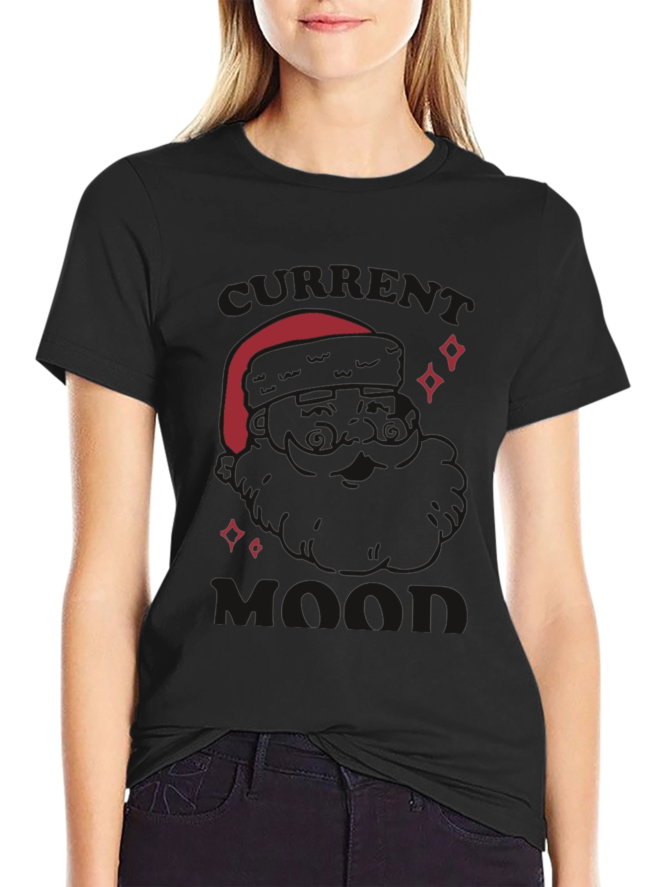 Funny Santa Mood T-Shirt