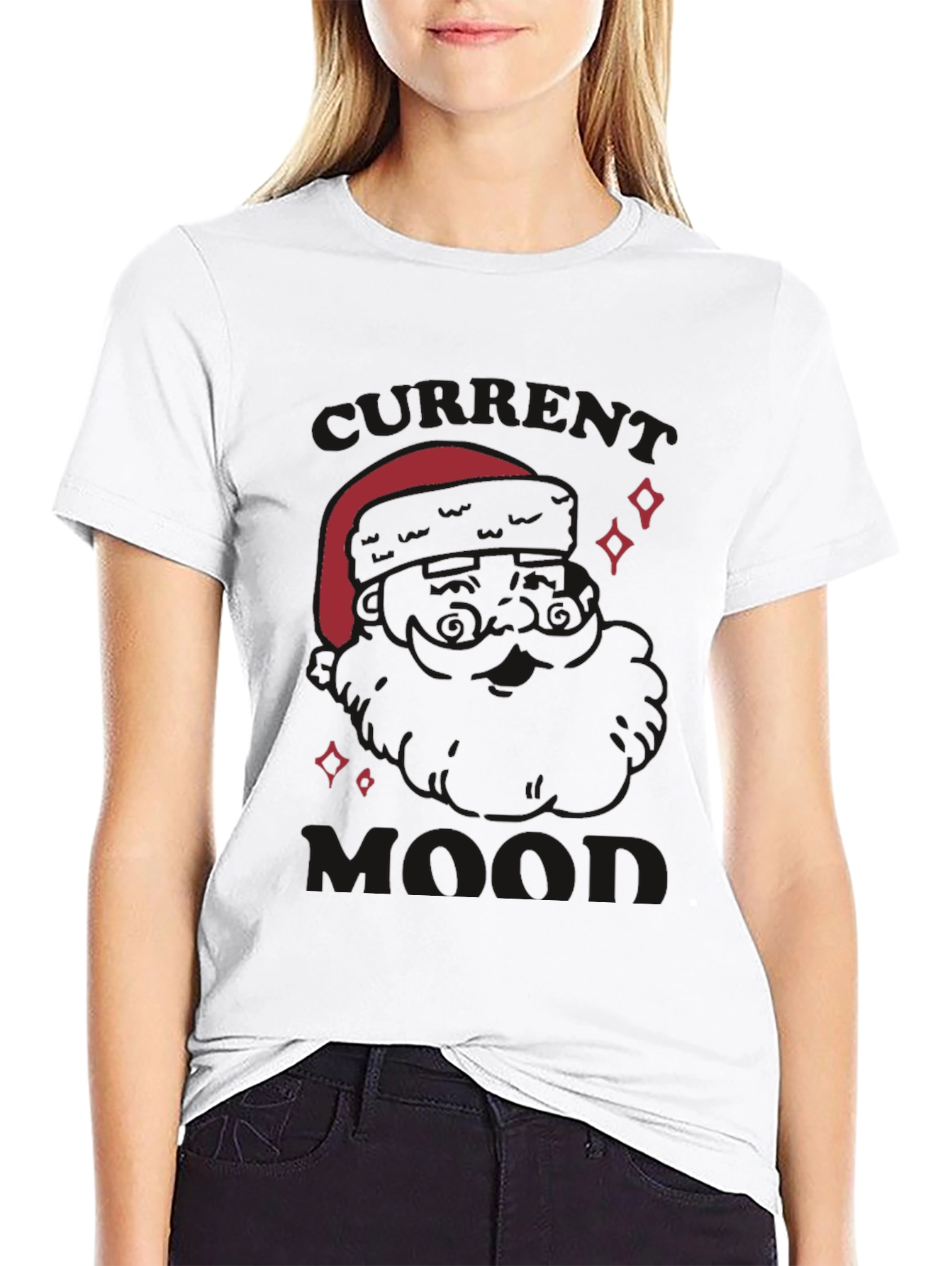 Funny Santa Mood T-Shirt
