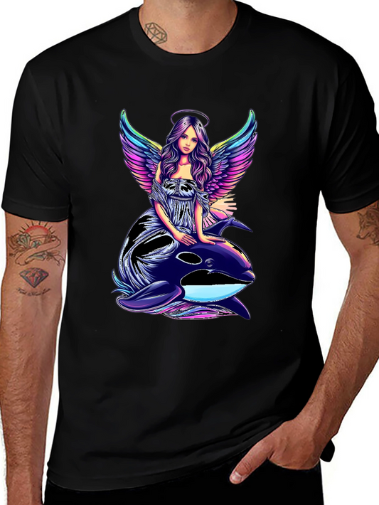 Angel & Orca Graphic T-Shirt