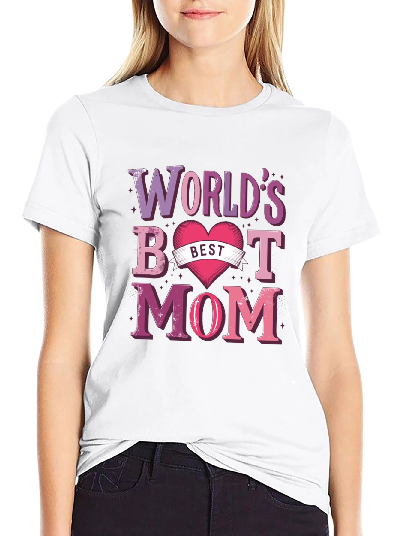 Worlds Best Mom T-Shirt - Mothers Day Gift
