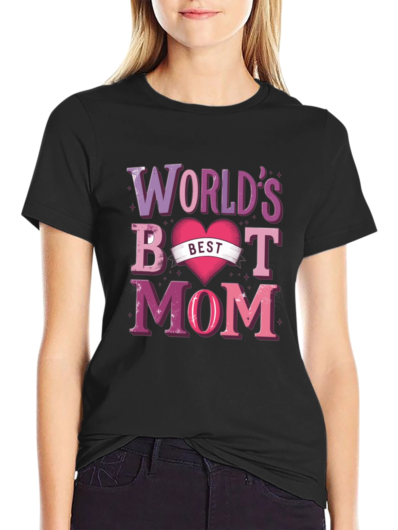 Worlds Best Mom T-Shirt - Mothers Day Gift