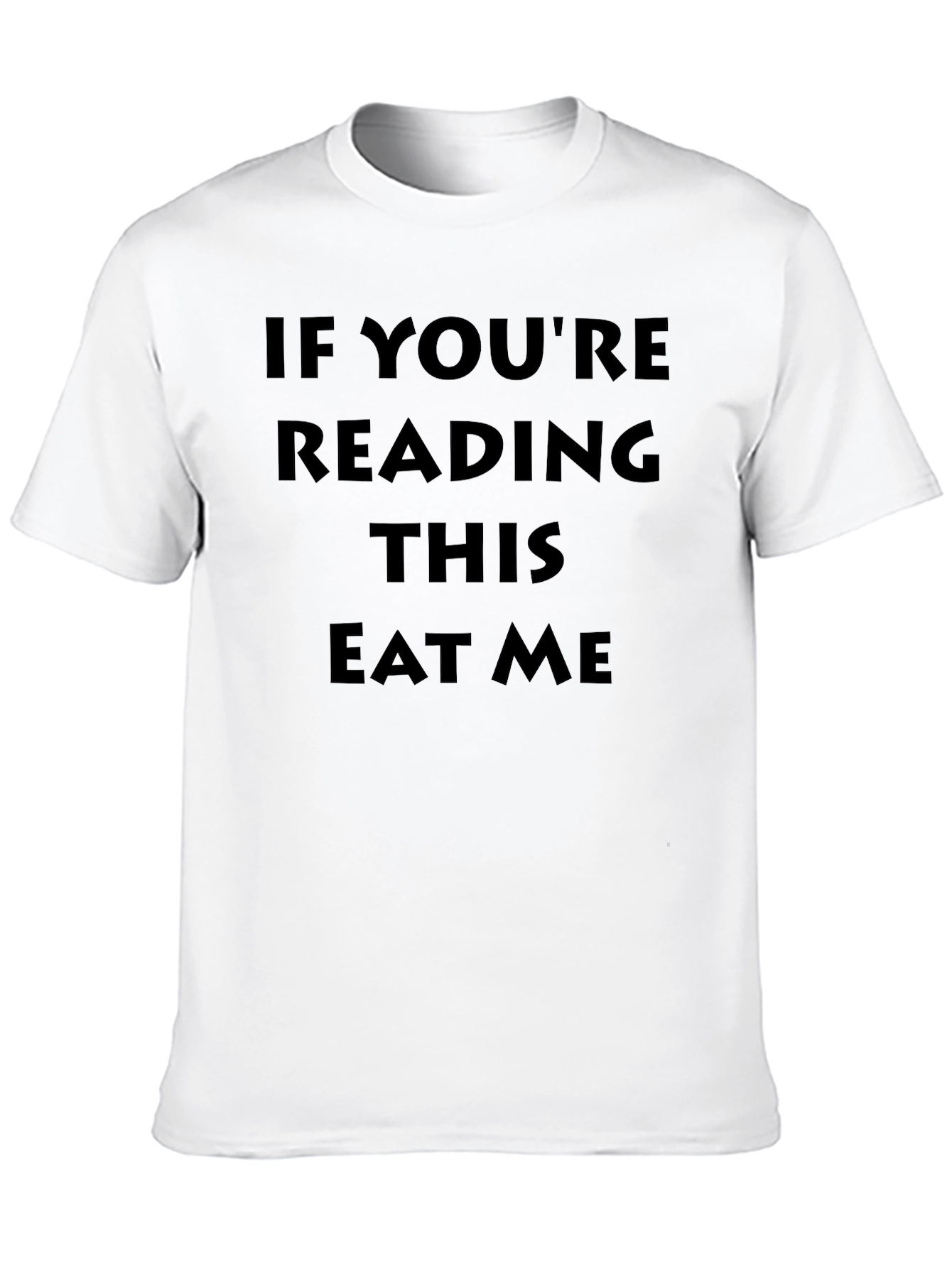 Eat Me Funny Graphic Novelty T-Shirt