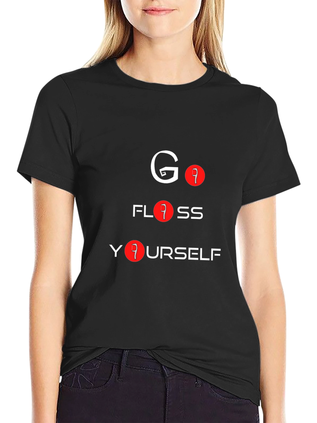 Go Floss Yourself Graphic T-Shirt