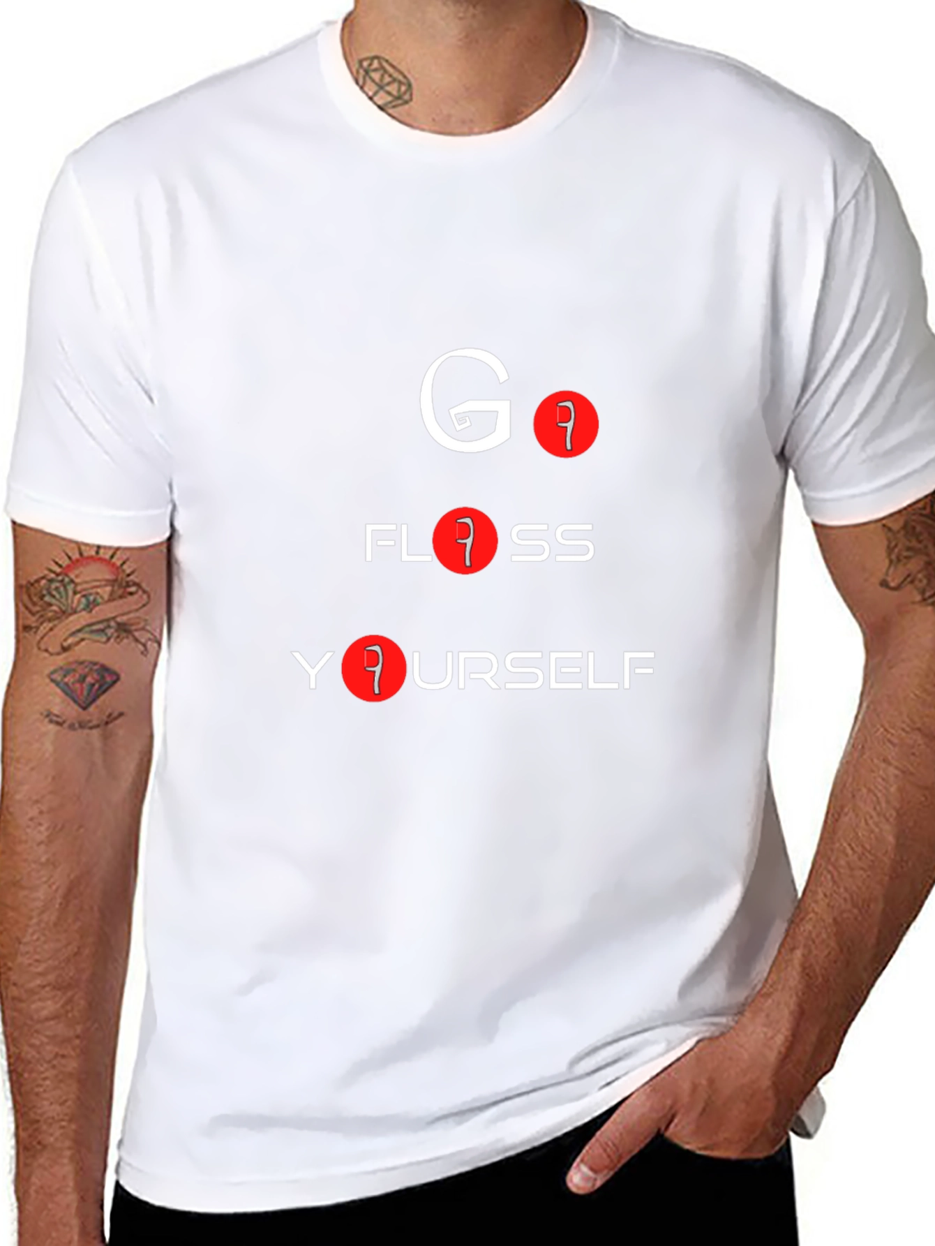 Go Floss Yourself Graphic T-Shirt
