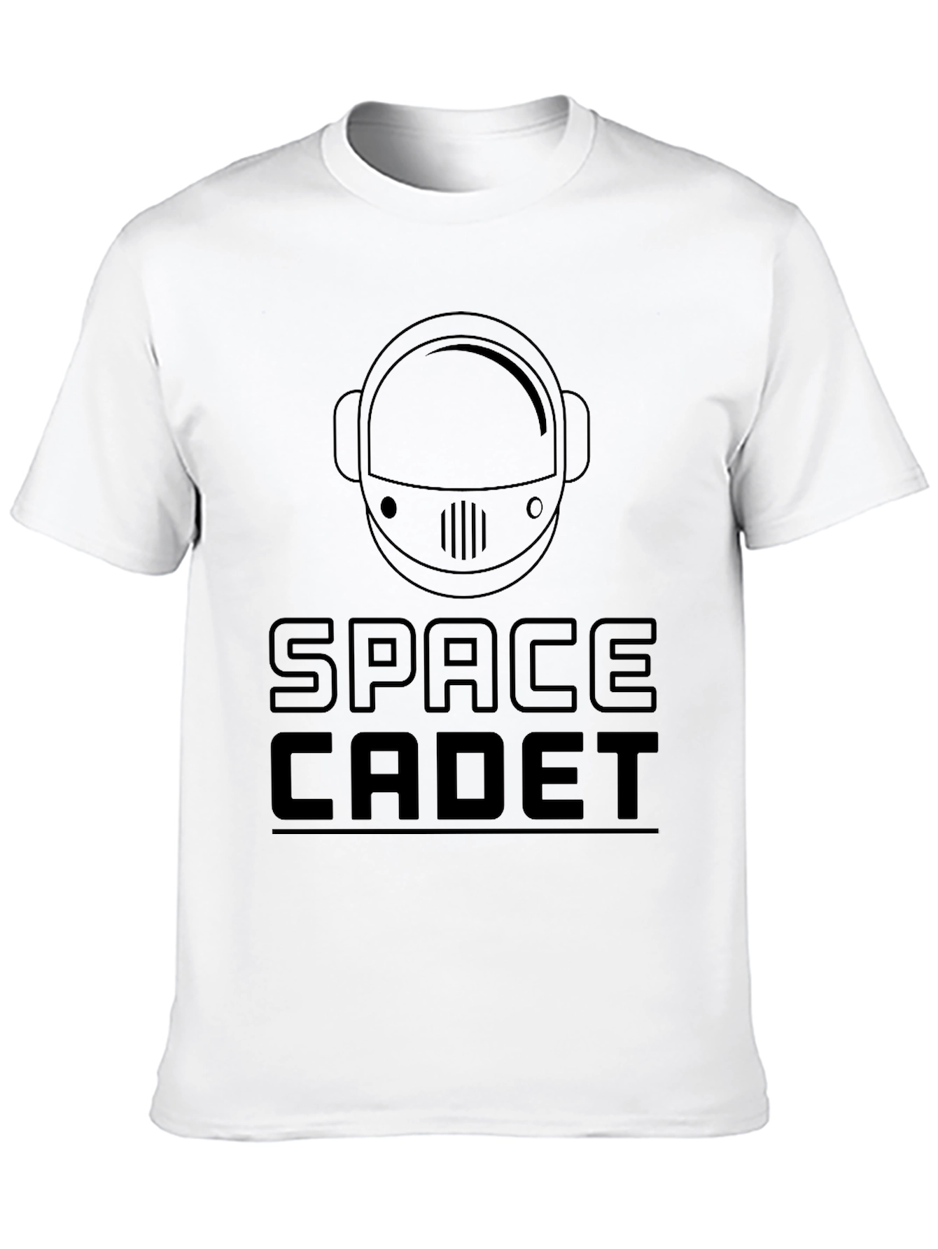 Space Cadet T-Shirt - Astronaut Helmet Graphic Tee