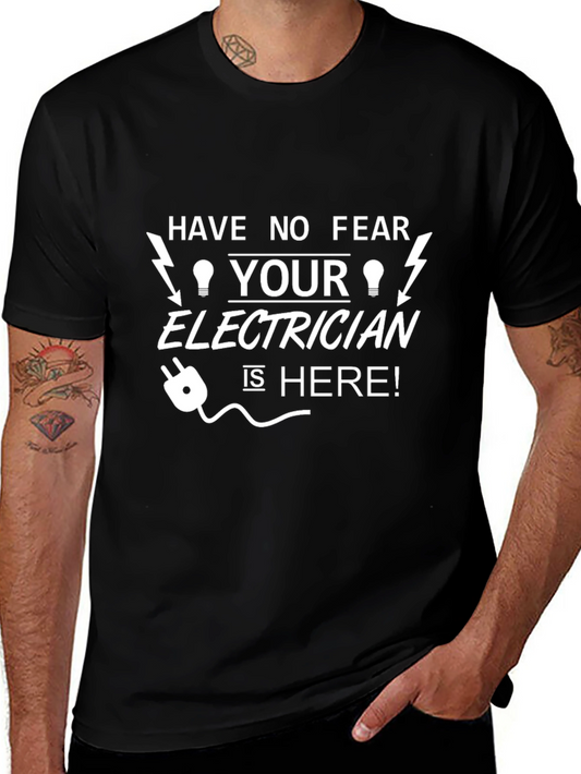 Electrician T-Shirt - Funny Quote Graphic Tee