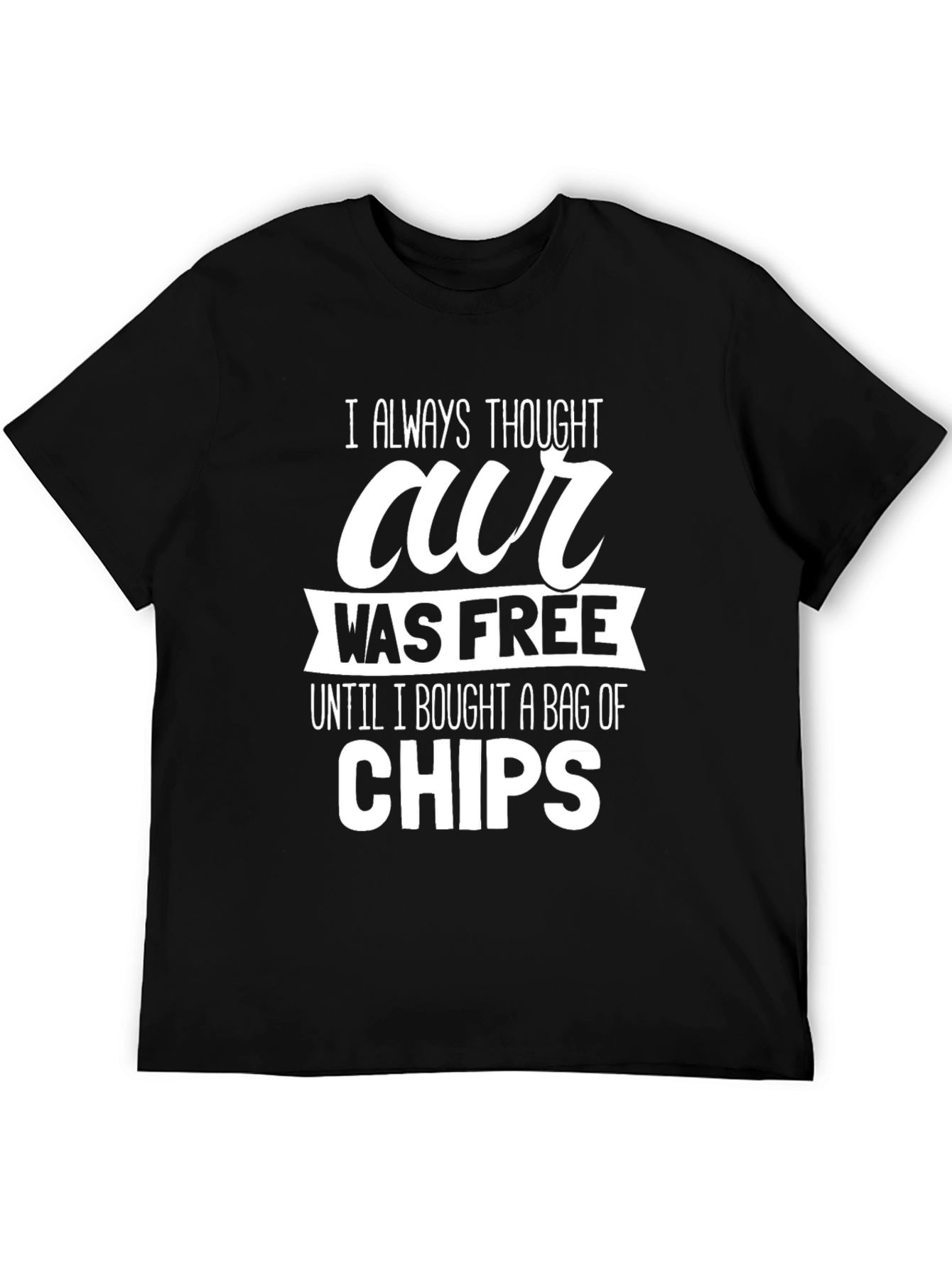 Humorous Air Chips T-Shirt