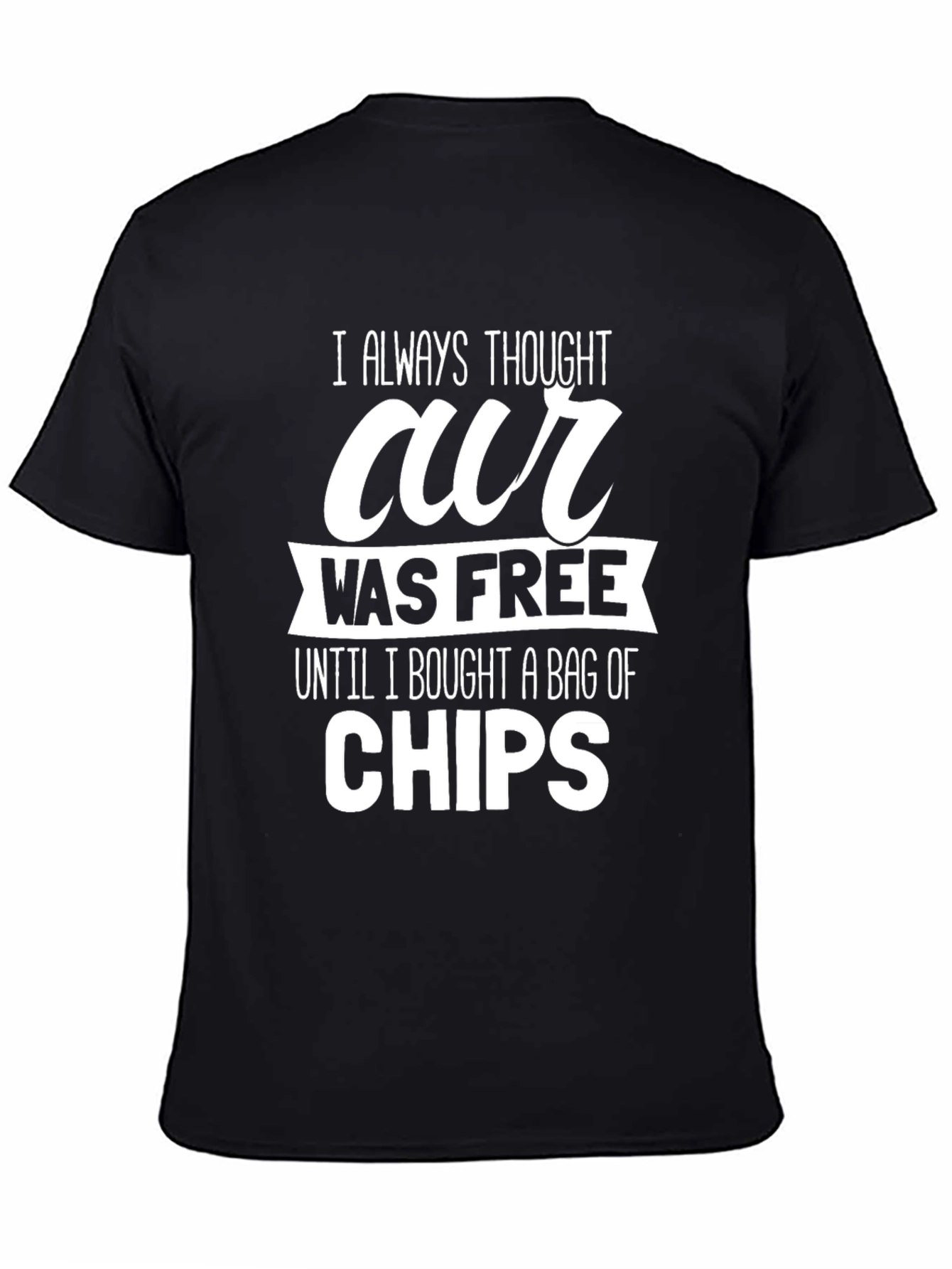 Humorous Air Chips T-Shirt
