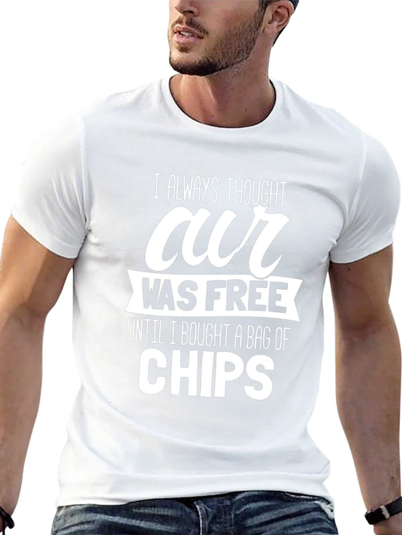 Humorous Air Chips T-Shirt