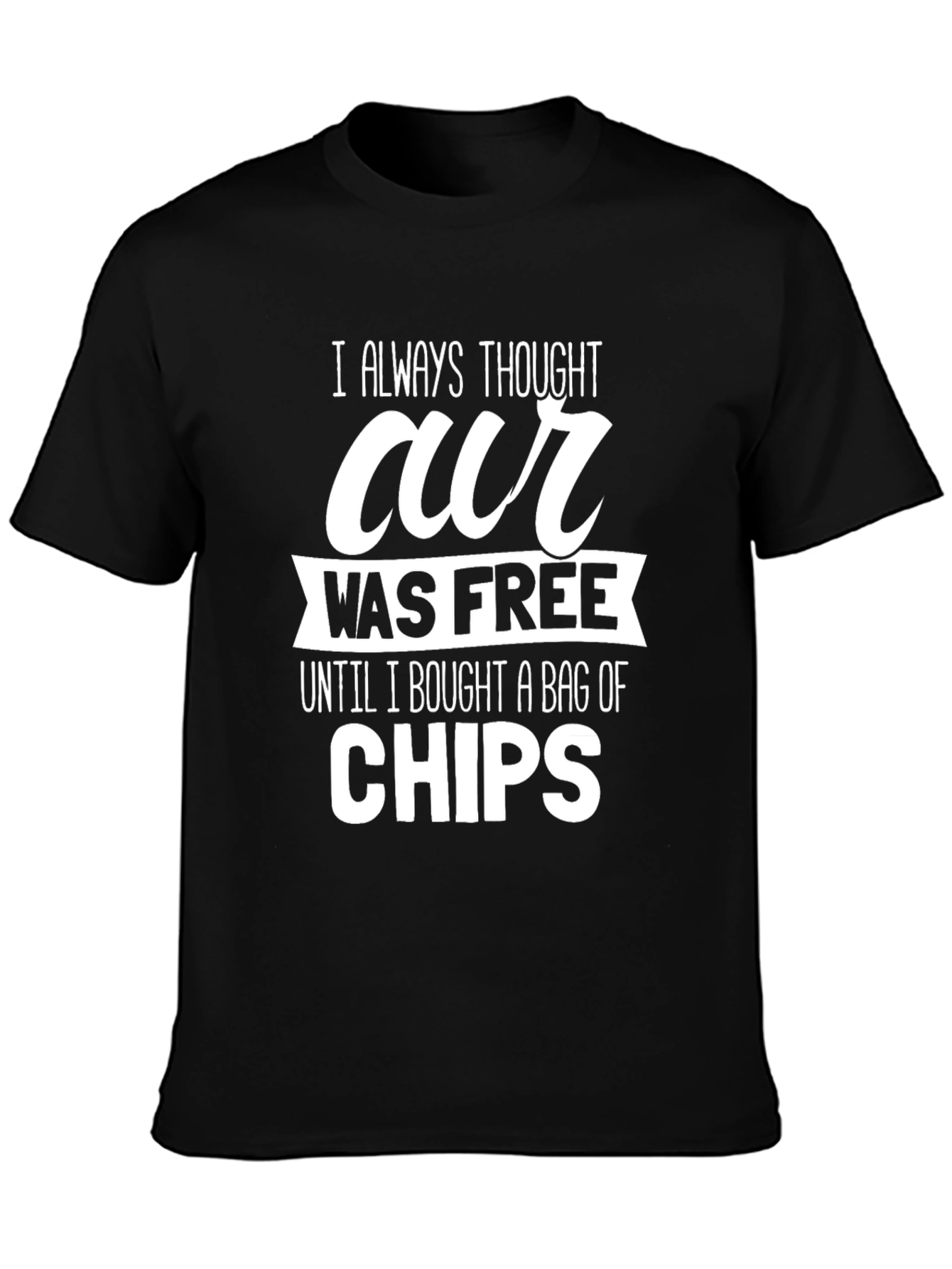 Humorous Air Chips T-Shirt