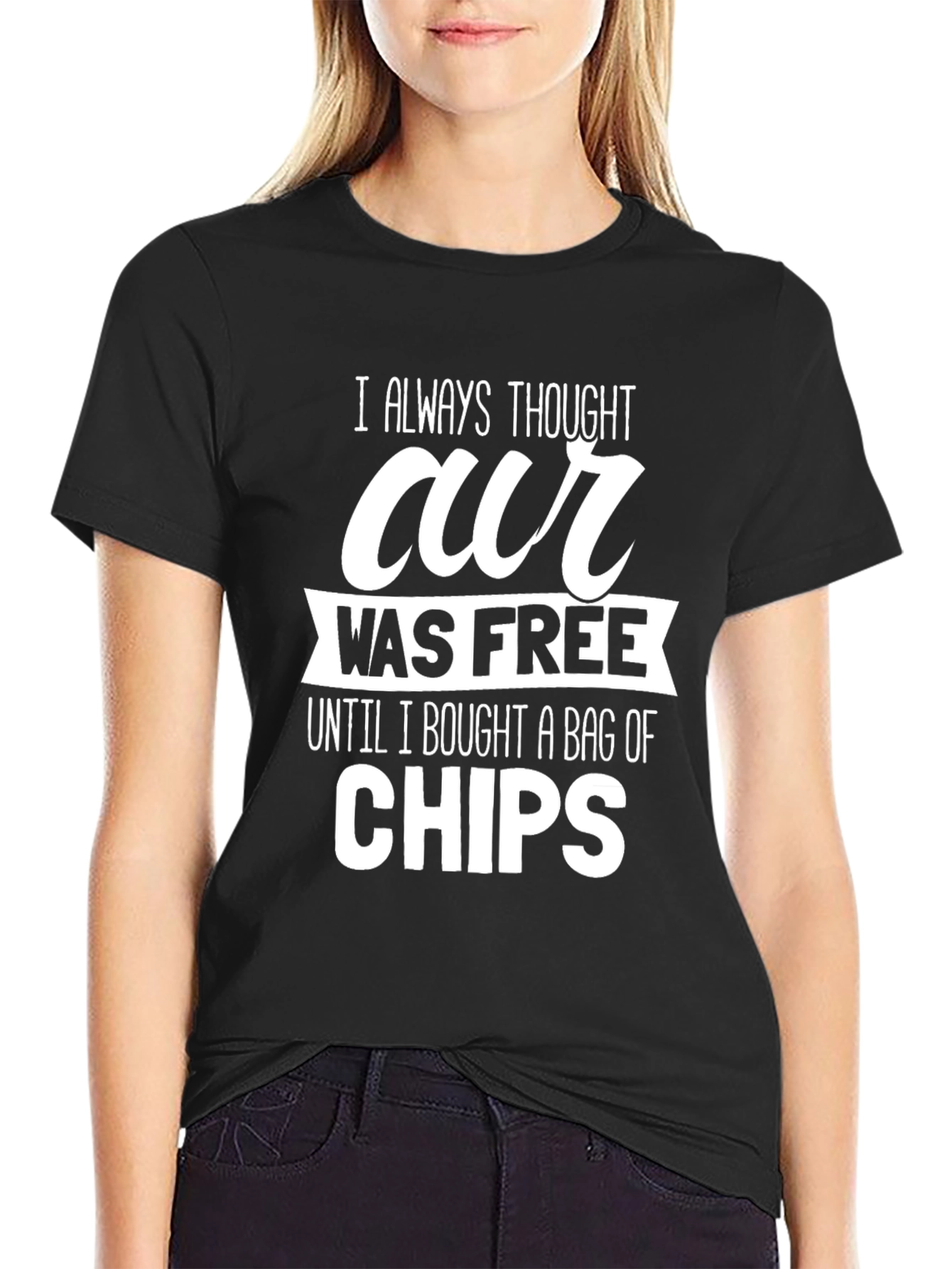 Humorous Air Chips T-Shirt