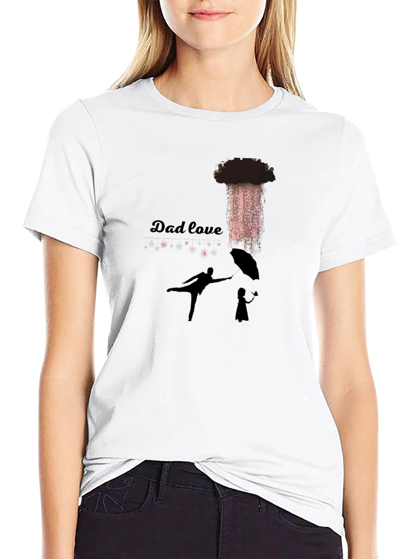 Dad Love Graphic T-Shirt