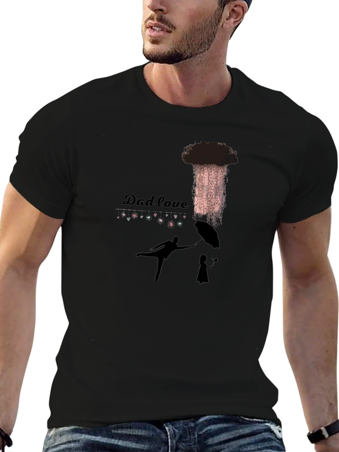 Dad Love Graphic T-Shirt