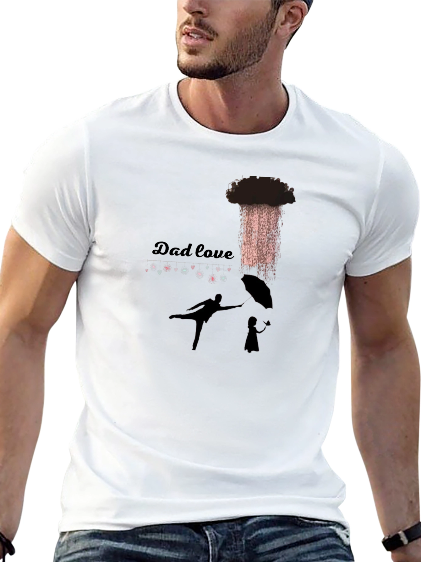 Dad Love Graphic T-Shirt