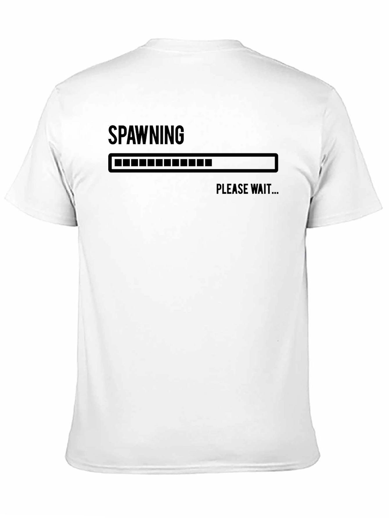 Spawning Please Wait Mens Black T-Shirt