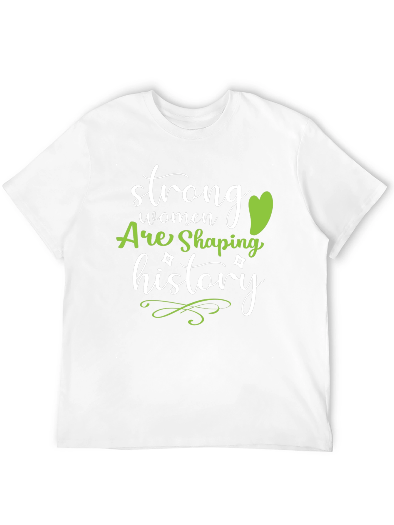 Strong Women Shaping History Black T-Shirt
