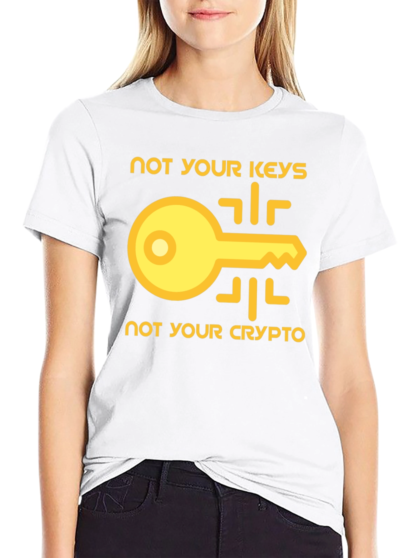 Not Your Keys Not Your Crypto T-Shirt