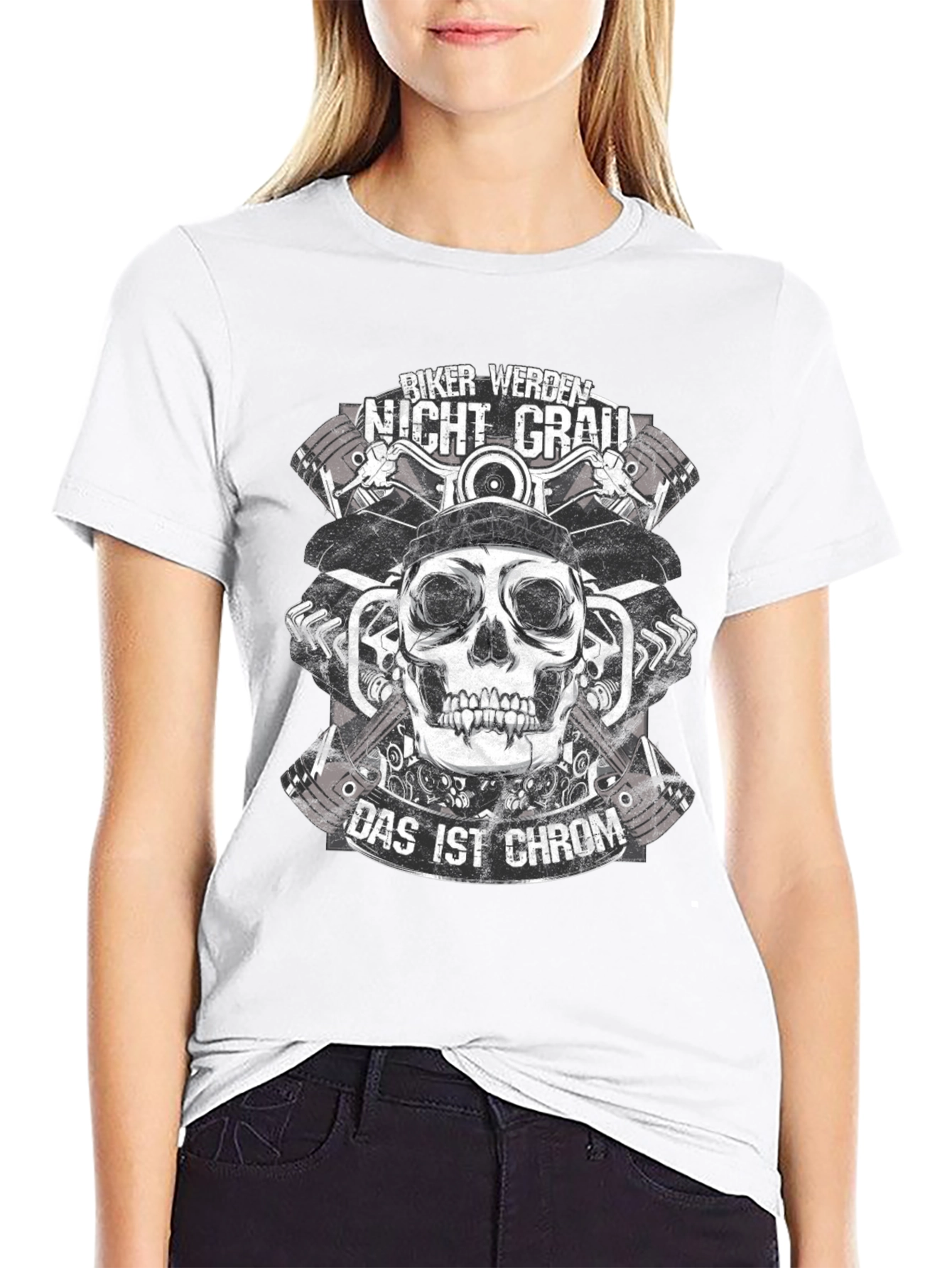 Biker Werden Nicht Grau T-Shirt