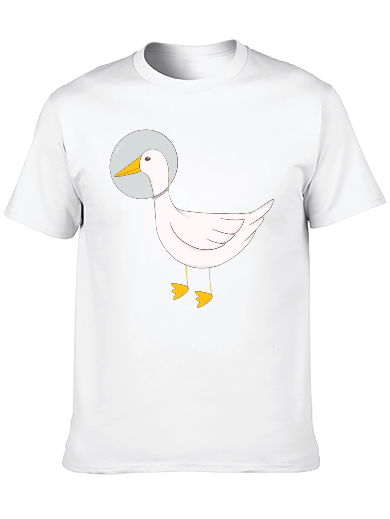 Astronaut Duck Graphic T-Shirt