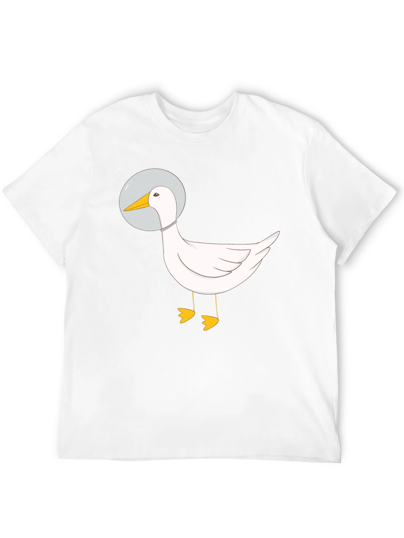 Astronaut Duck Graphic T-Shirt