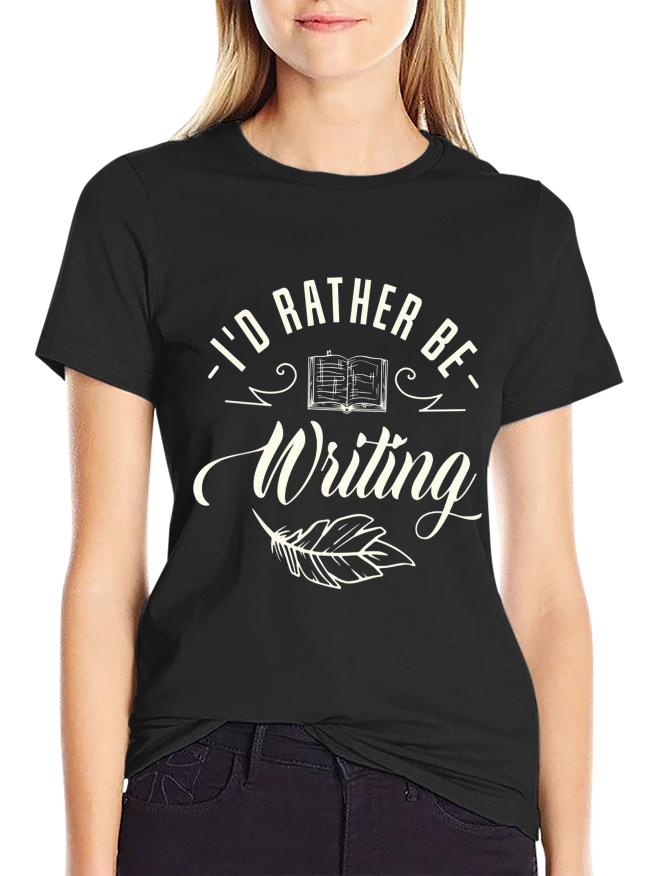 Id Rather Be Writing T-Shirt