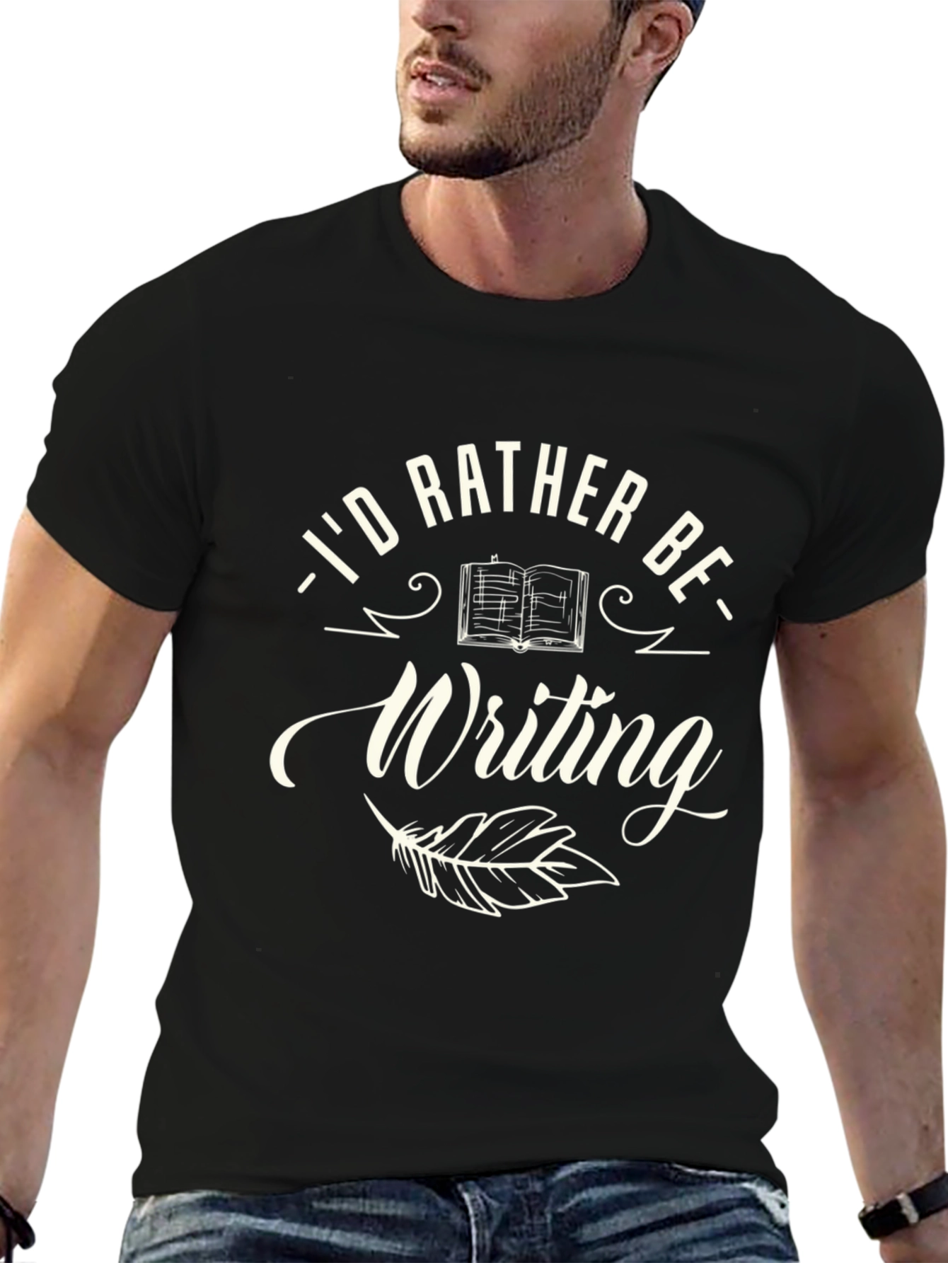 Id Rather Be Writing T-Shirt
