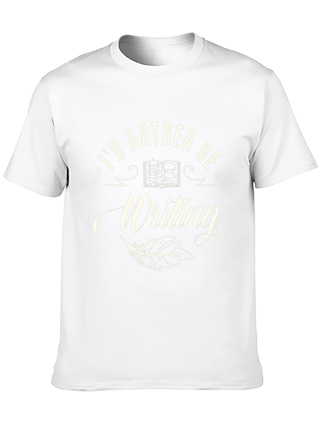 Id Rather Be Writing T-Shirt