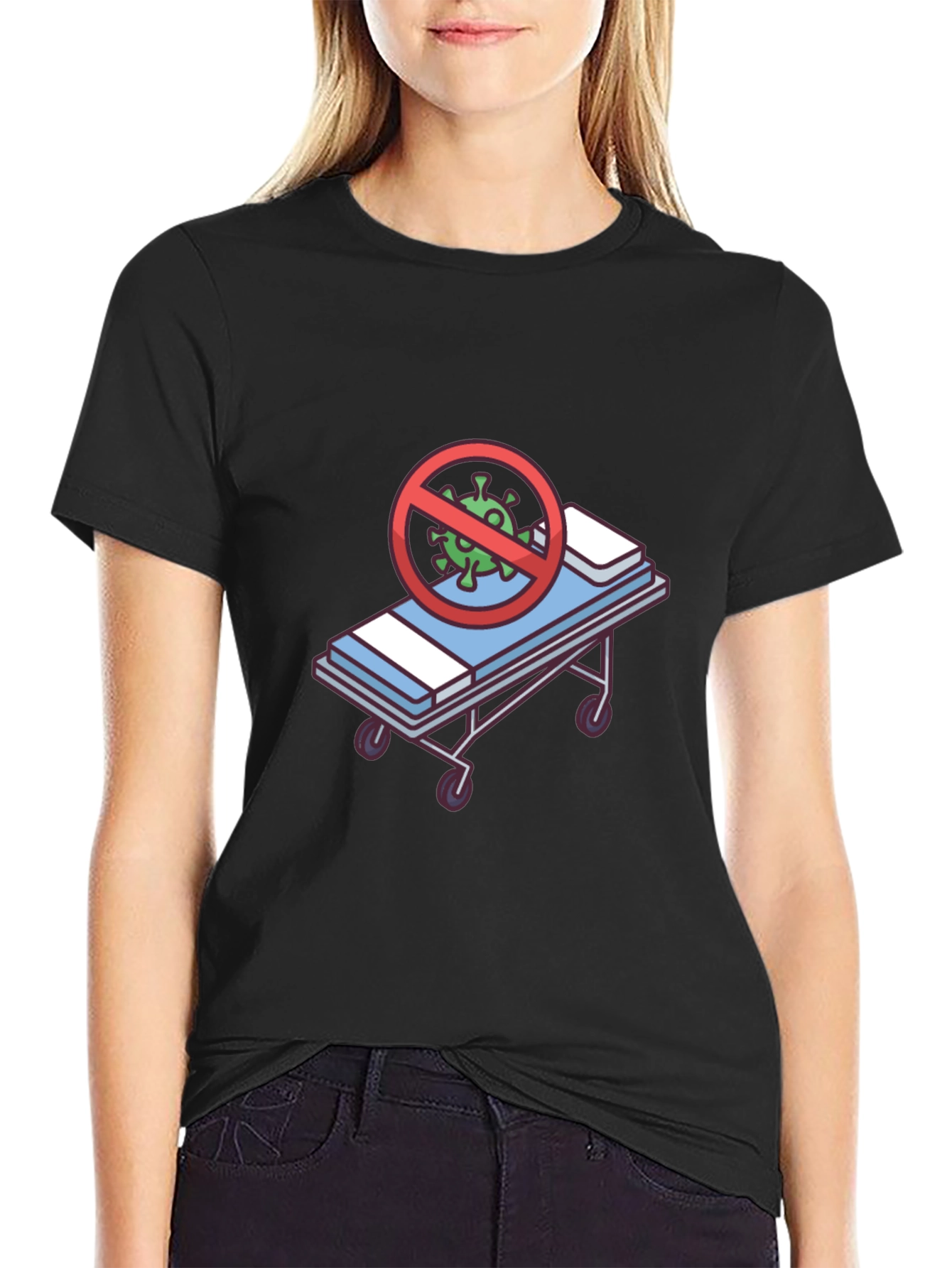 Novelty COVID-19 Stretcher Graphic Tee