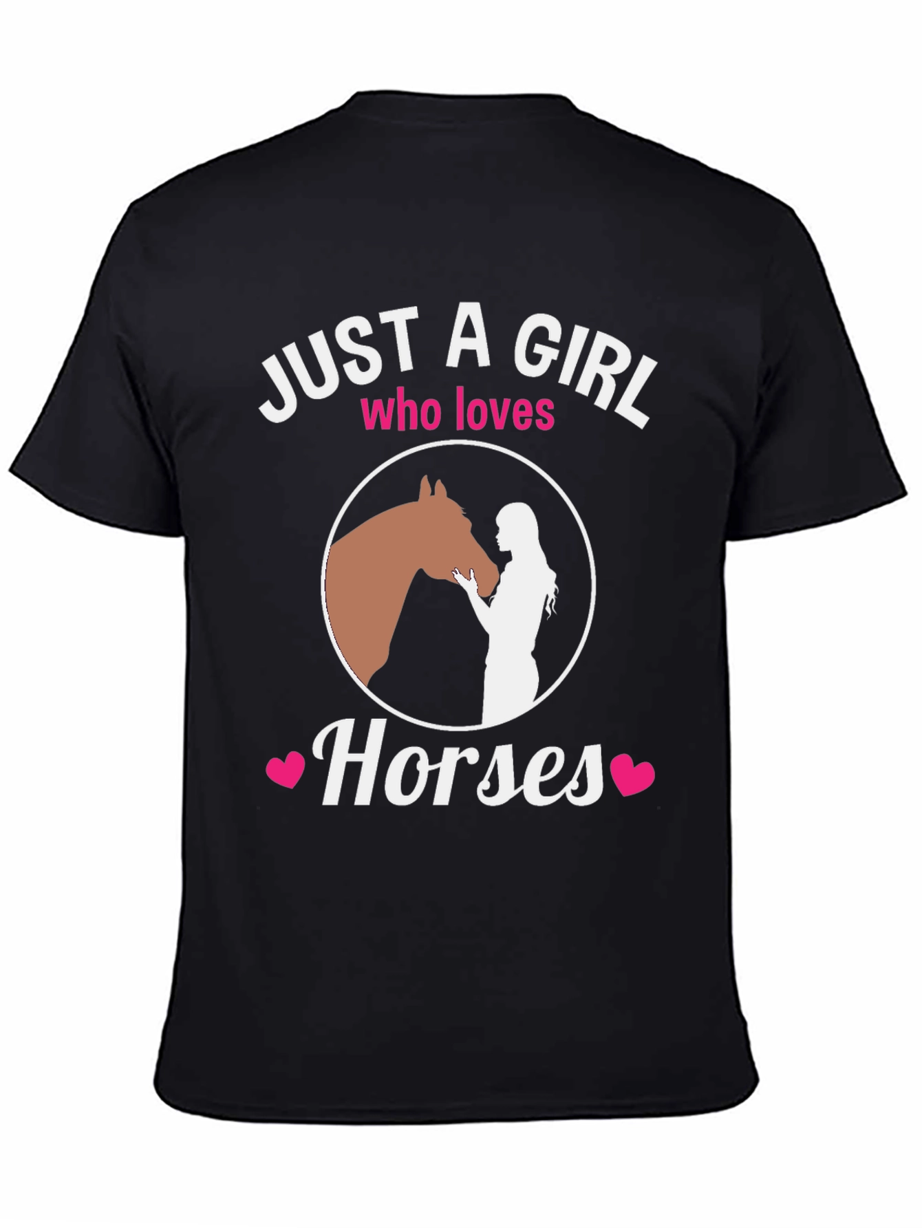Just a Girl Who Loves Horses T-Shirt