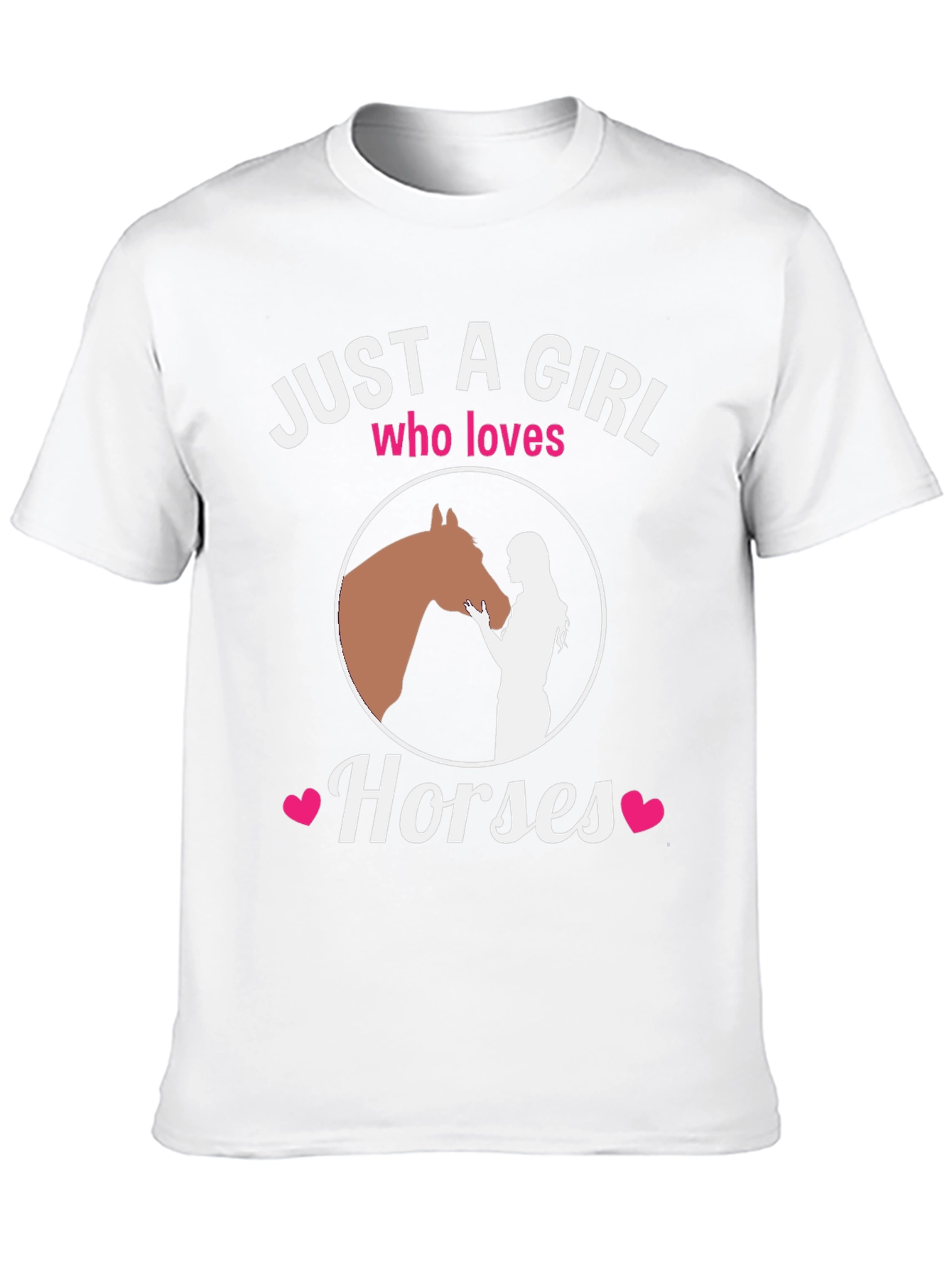 Just a Girl Who Loves Horses T-Shirt