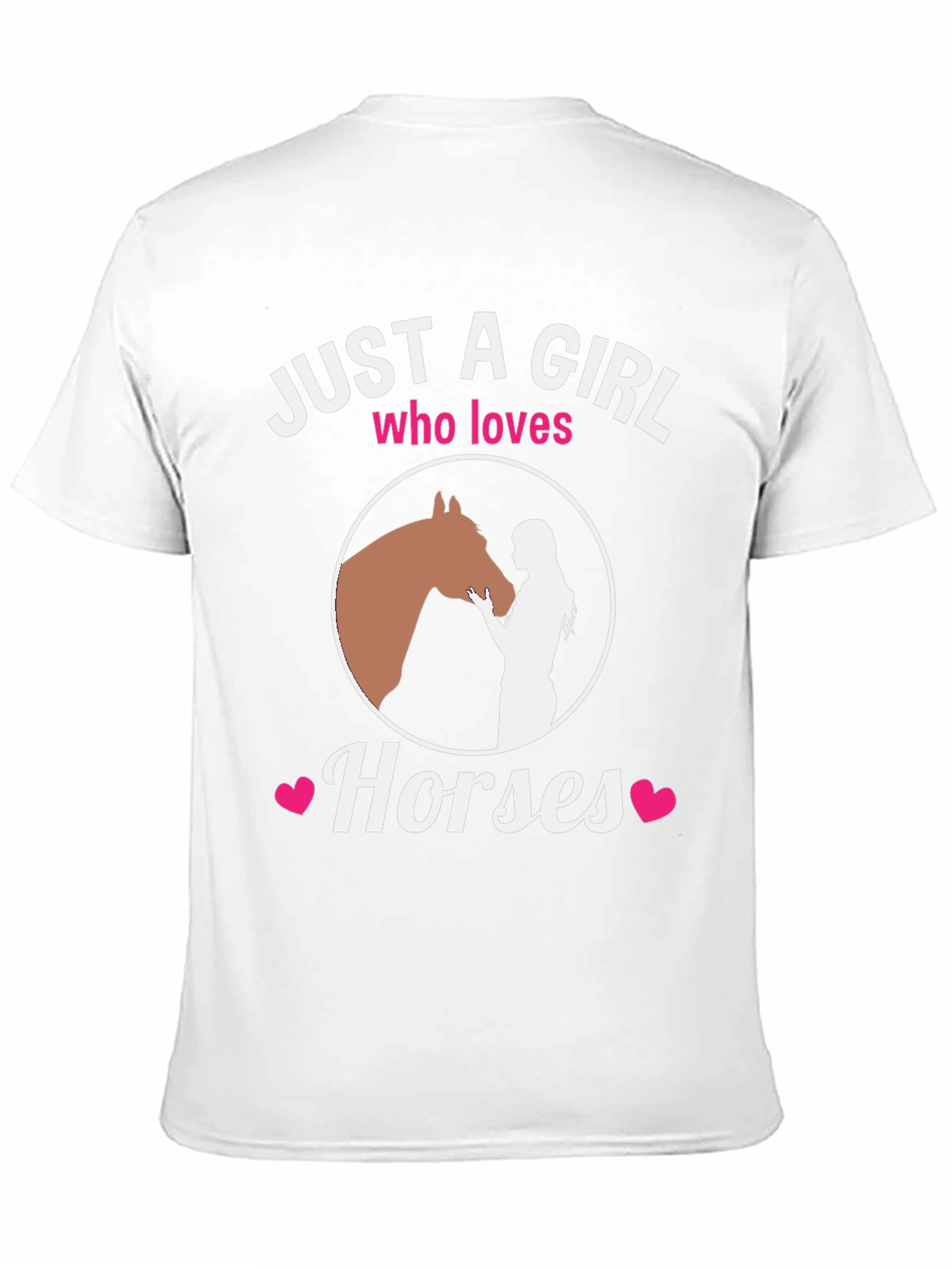 Just a Girl Who Loves Horses T-Shirt