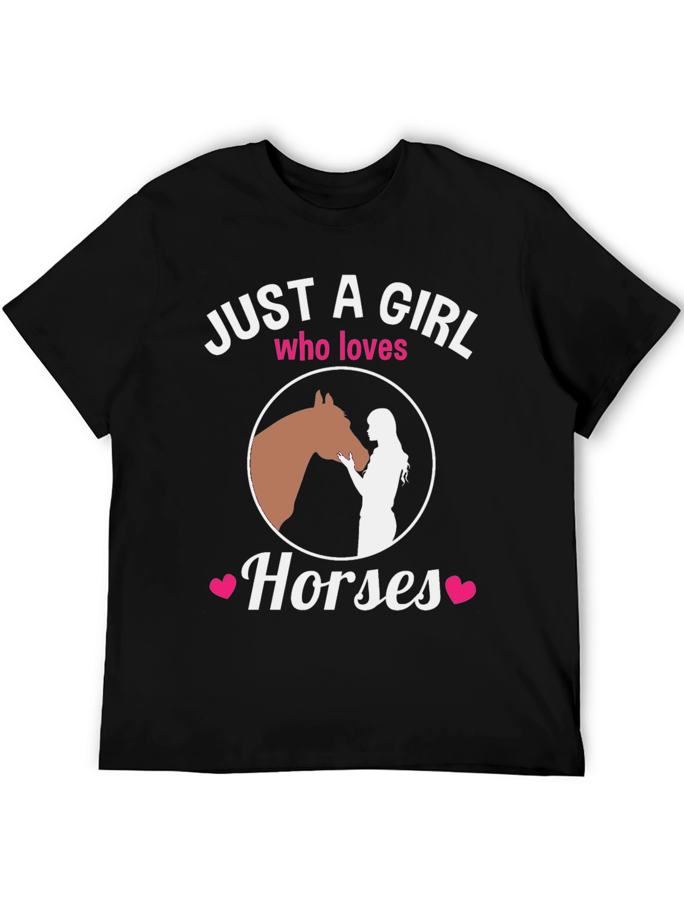 Just a Girl Who Loves Horses T-Shirt