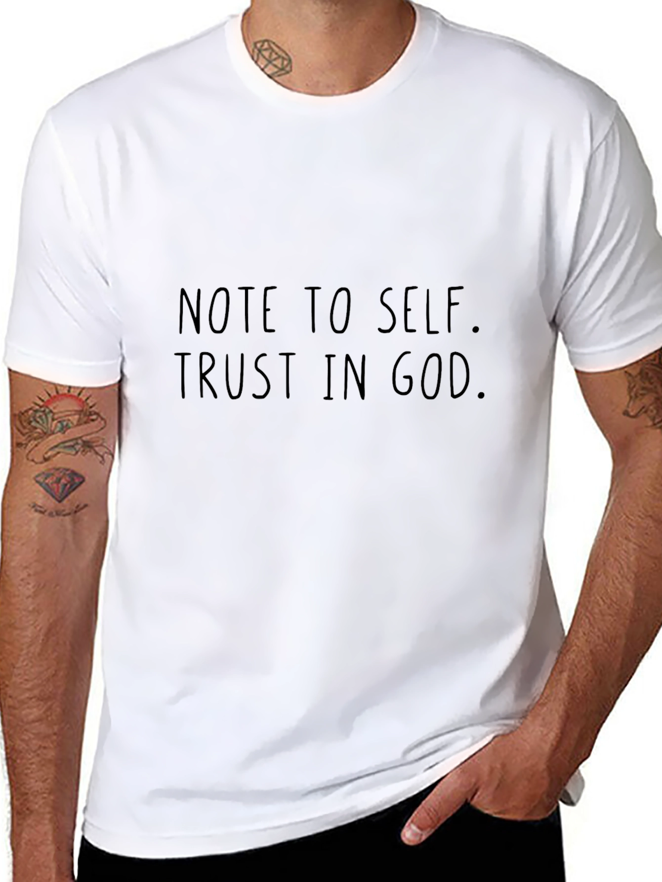 Note to Self T-Shirt - Trust in God