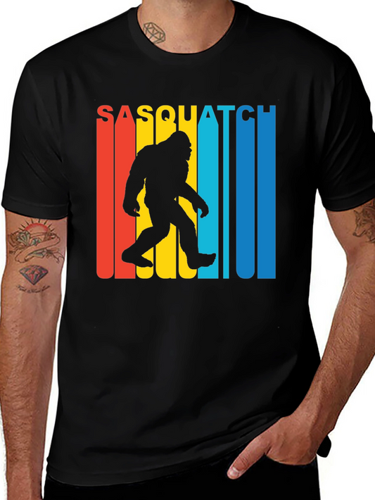 Sasquatch T-Shirt - Retro Bigfoot Graphic Tee