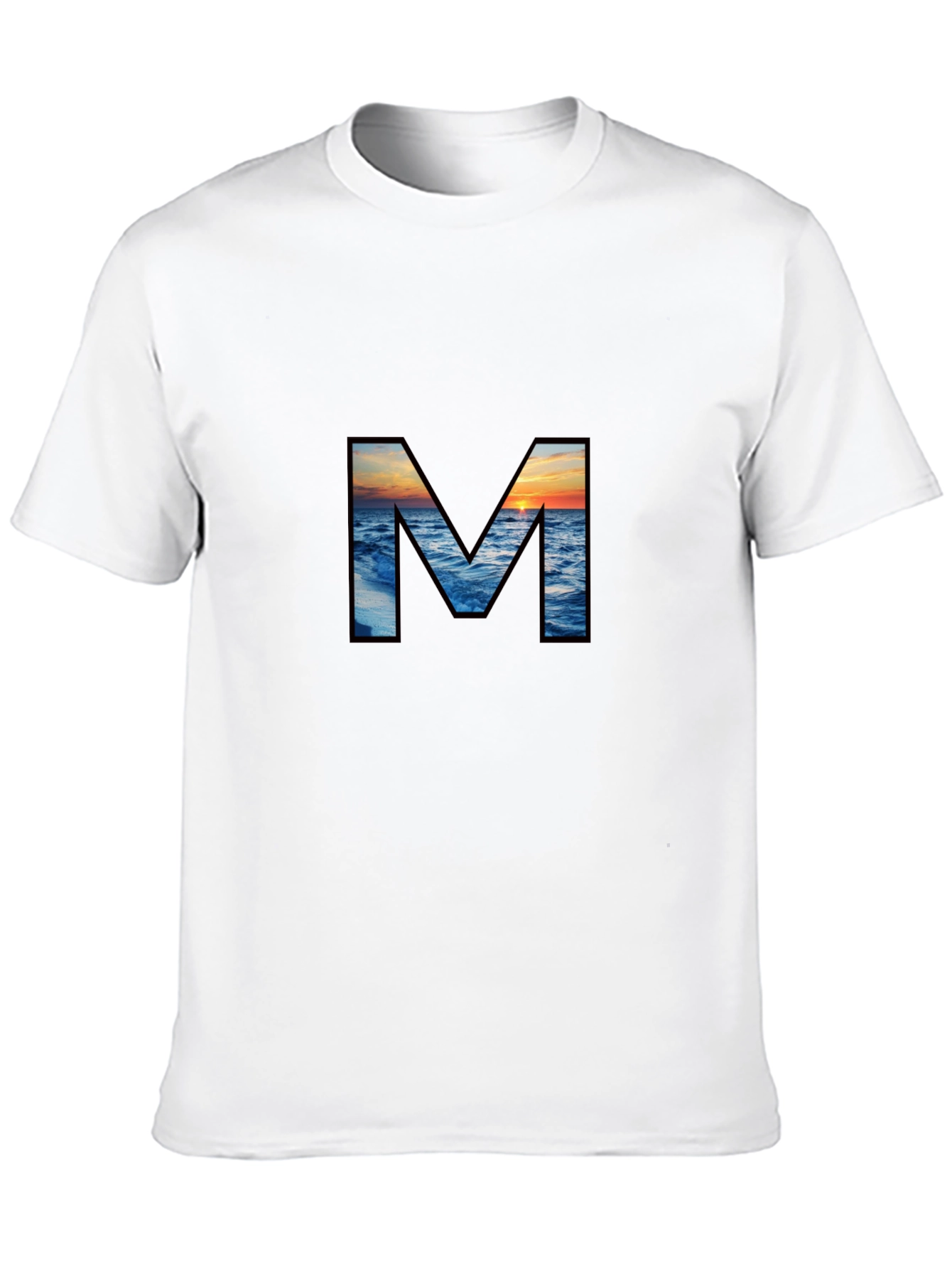 Ocean Sunset M Graphic Tee