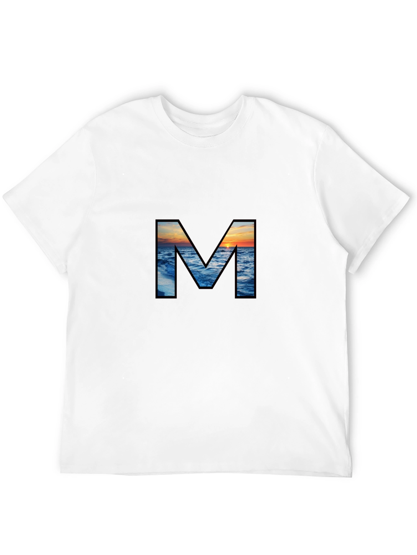 Ocean Sunset M Graphic Tee