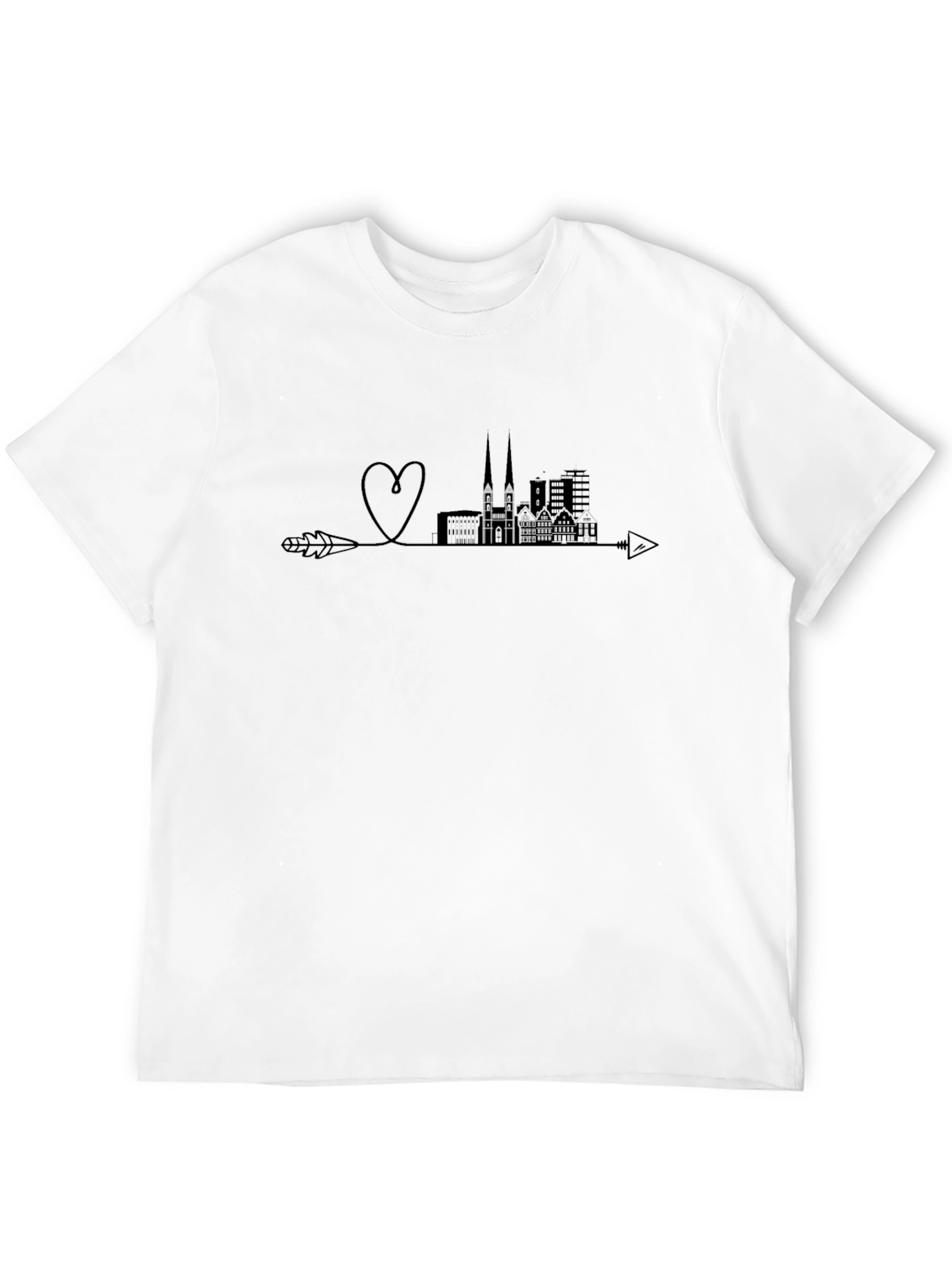 City Skyline Arrow T-Shirt