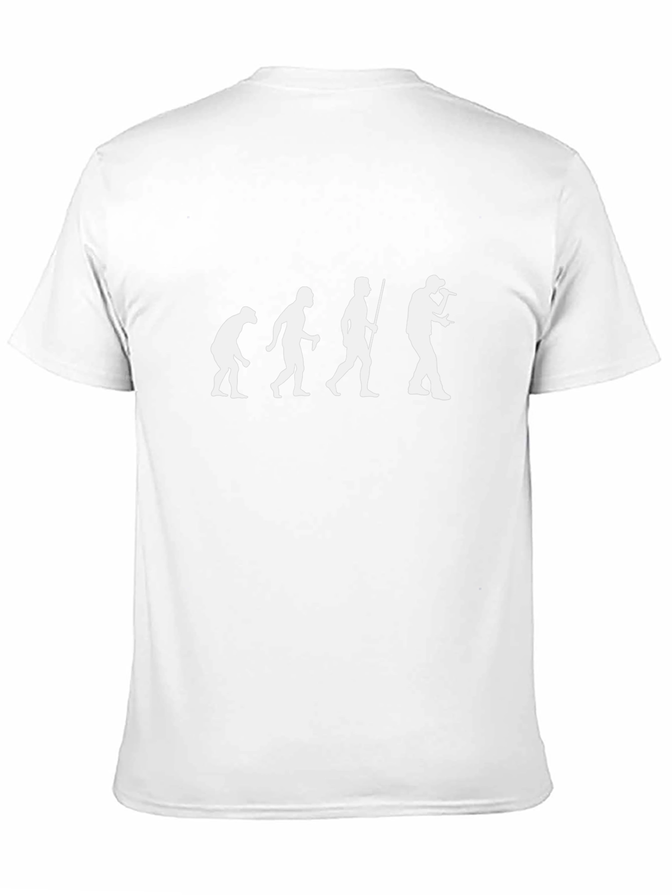 Evolution of Rapper T-Shirt - Black Graphic Tee